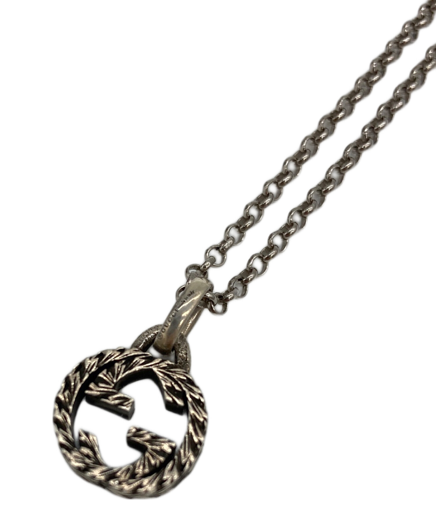 中古・古着通販】GUCCI (グッチ) インターロッキングG ネックレス