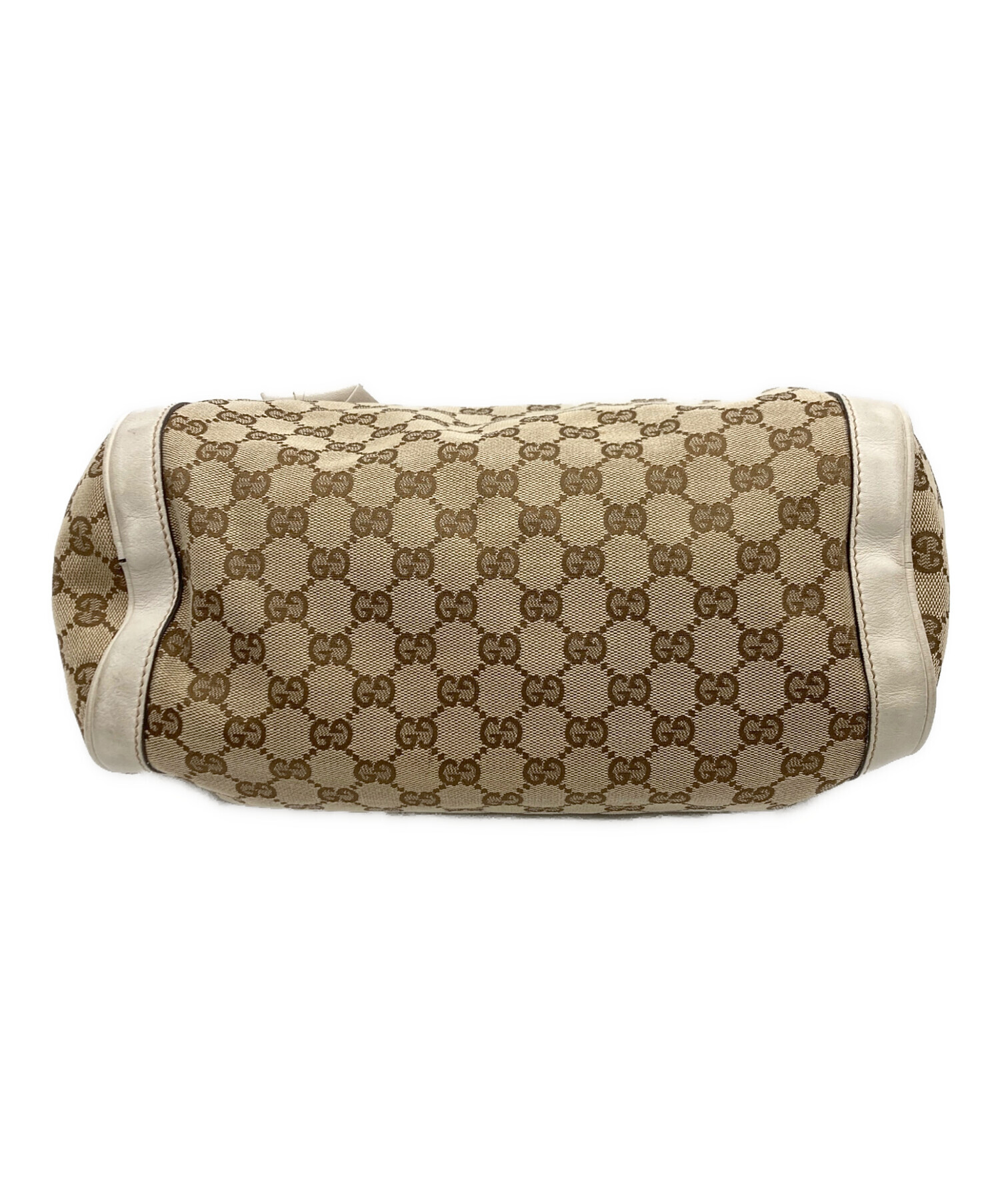 中古・古着通販】GUCCI (グッチ) ミニボストンバッグ ベージュ