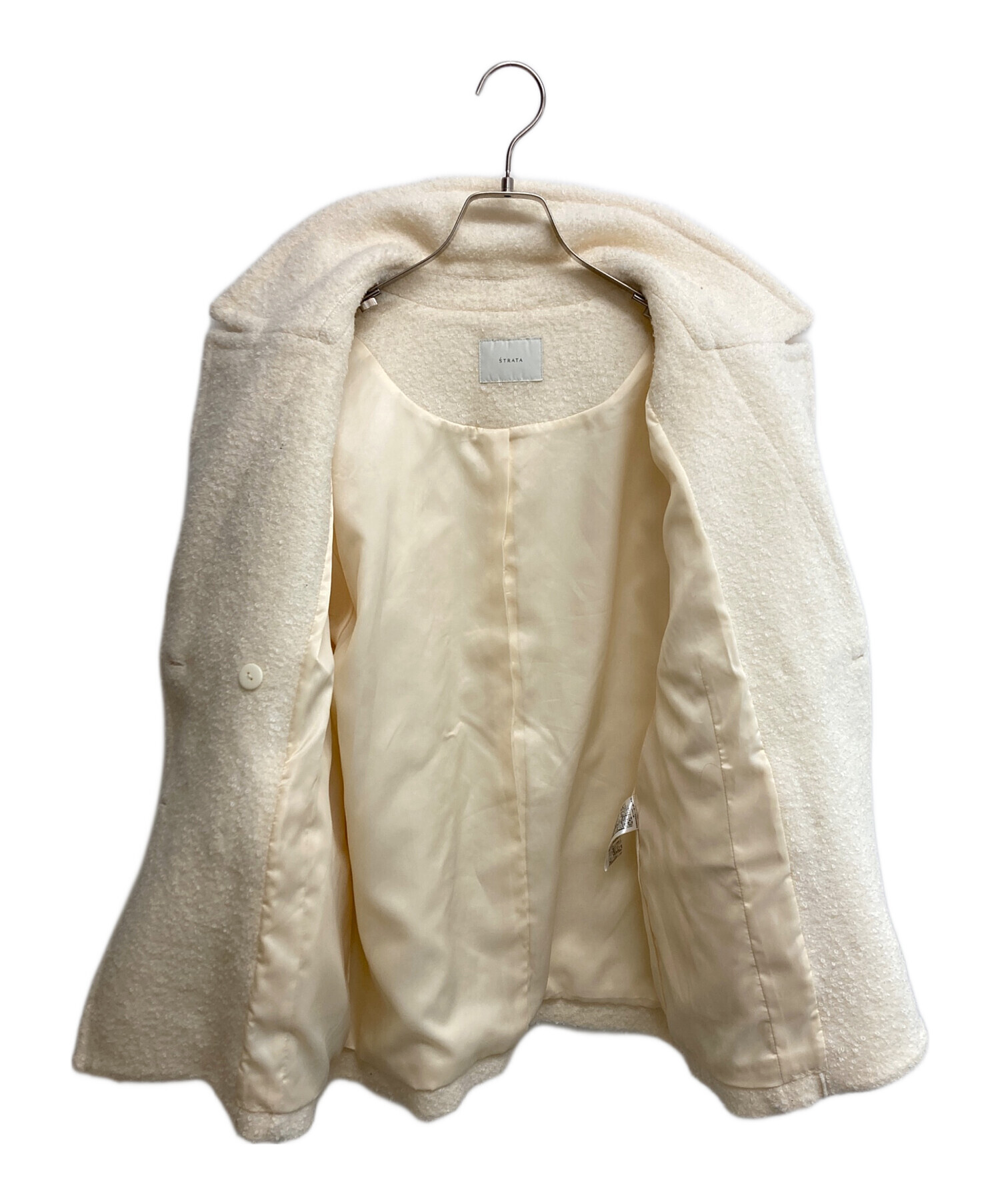 中古・古着通販】STRATA (エストラータ) エアリーループミドルコート