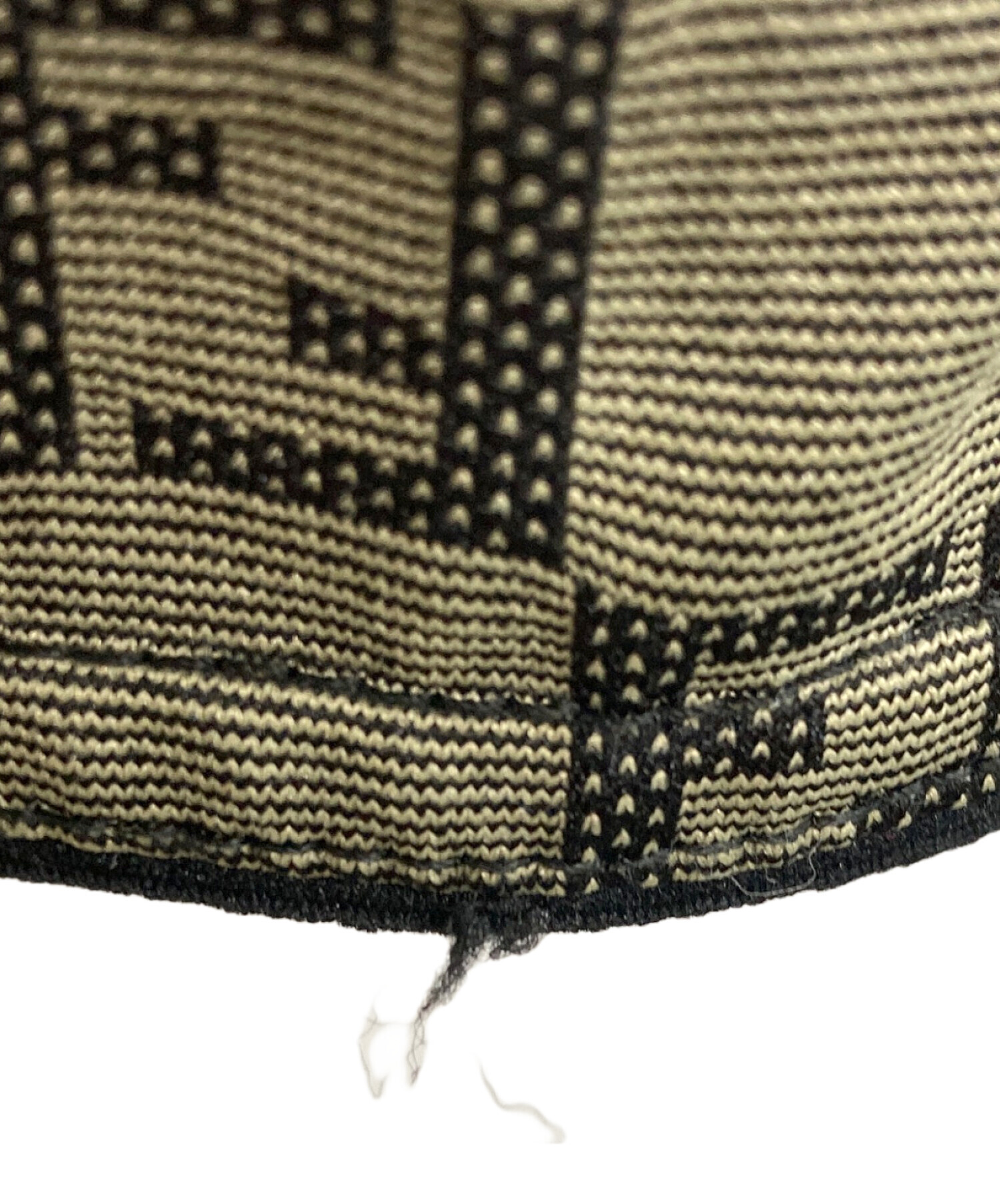 中古・古着通販】FENDI (フェンディ) ズッカ柄タンクトップ ベージュ