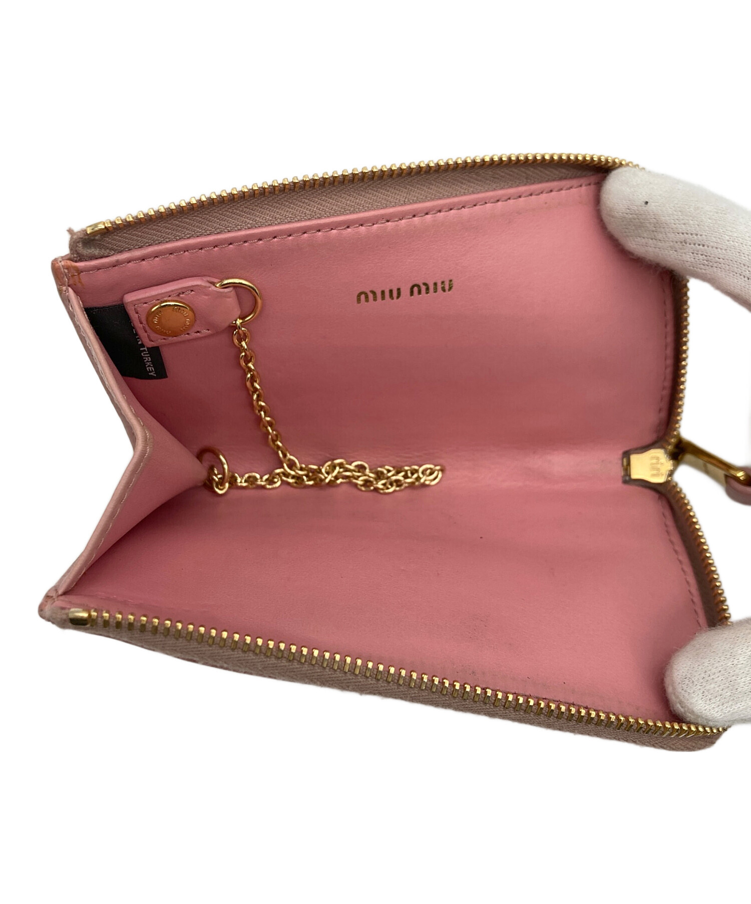 中古・古着通販】MIU MIU (ミュウミュウ) リボンモチーフコインケース