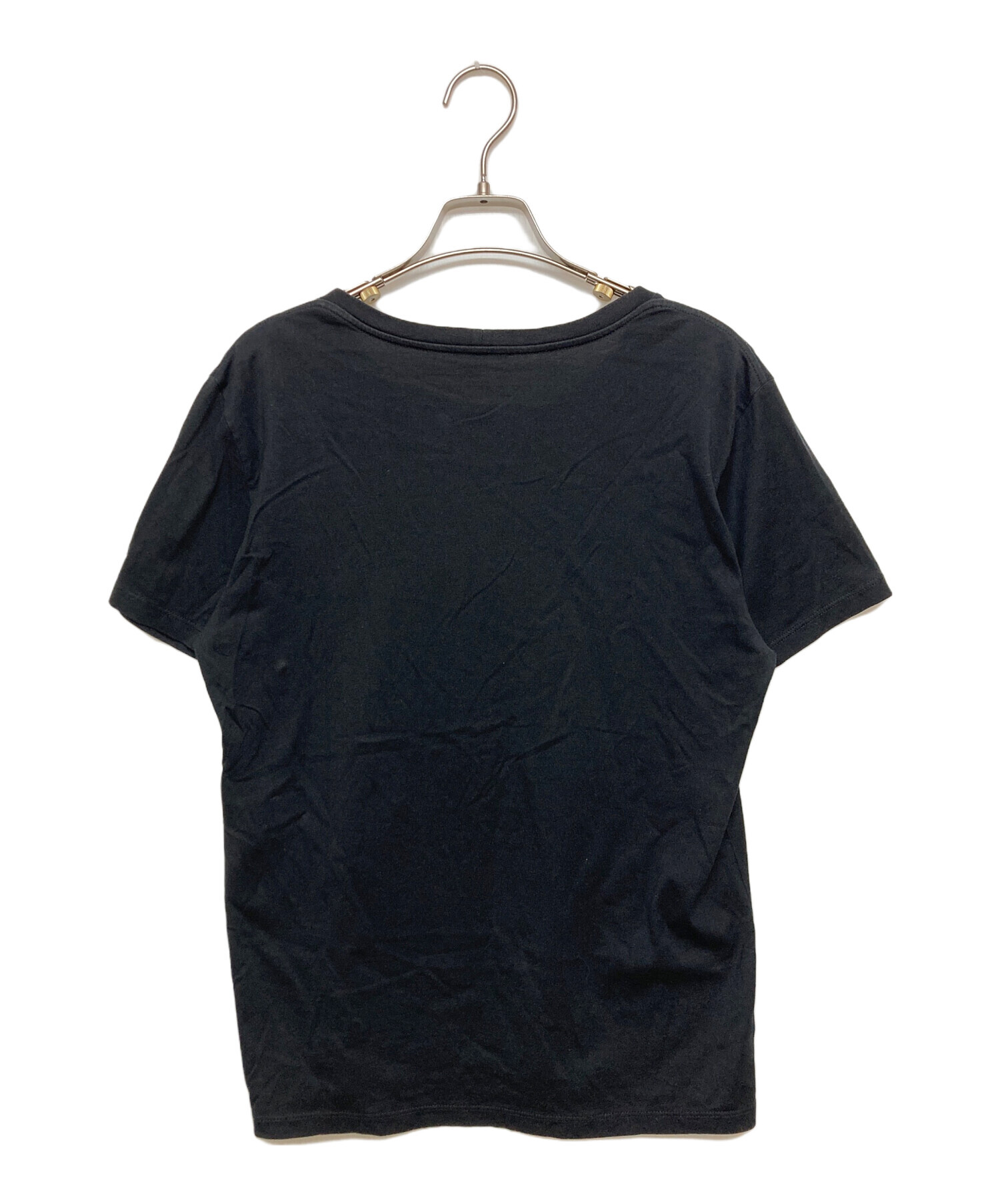 中古・古着通販】CELINE (セリーヌ) ロゴプリントTシャツ ブラック