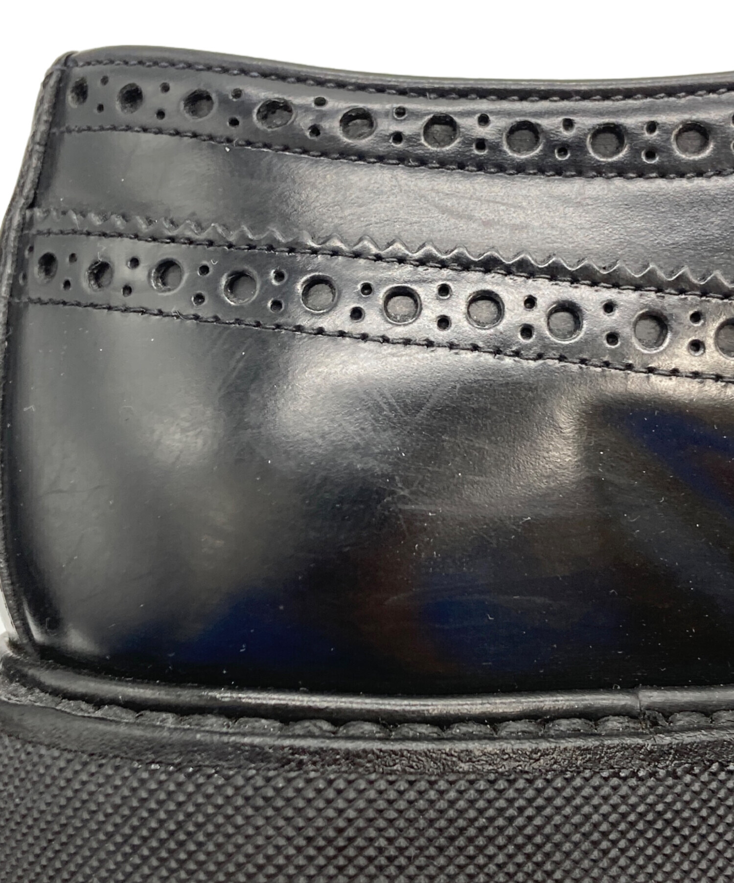 PRADA メダリオン ウイングチップ ヴィンテージ加工 PRADA メダリオン