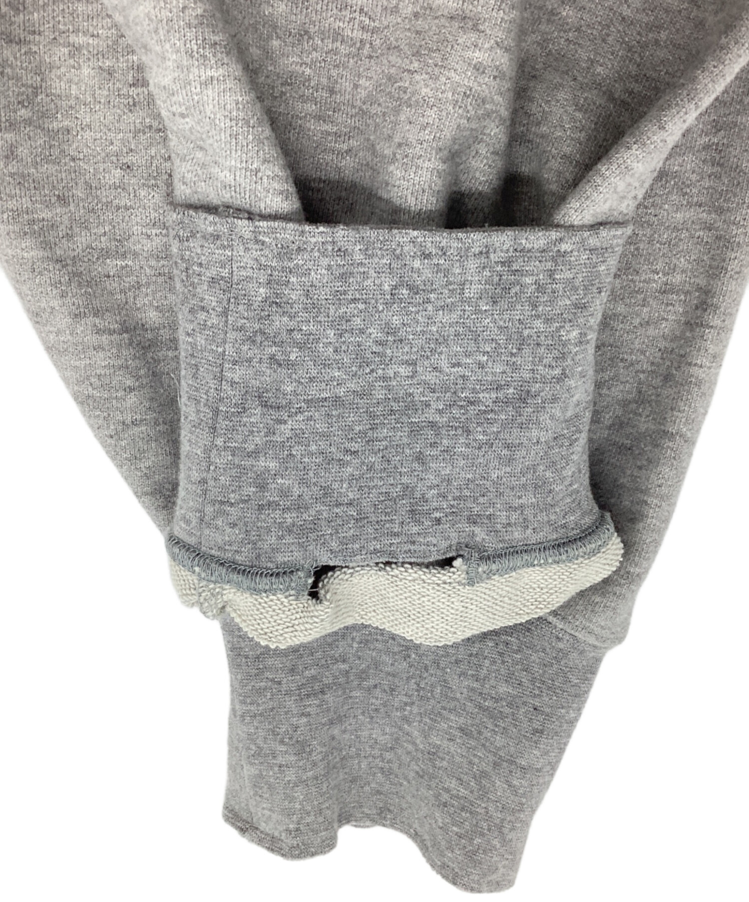 中古・古着通販】papier (パピエ) Broken parker グレー サイズ:SIZE