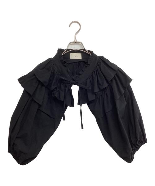 中古・古着通販】papier (パピエ) Holder blouse ブラック サイズ:SIZE 