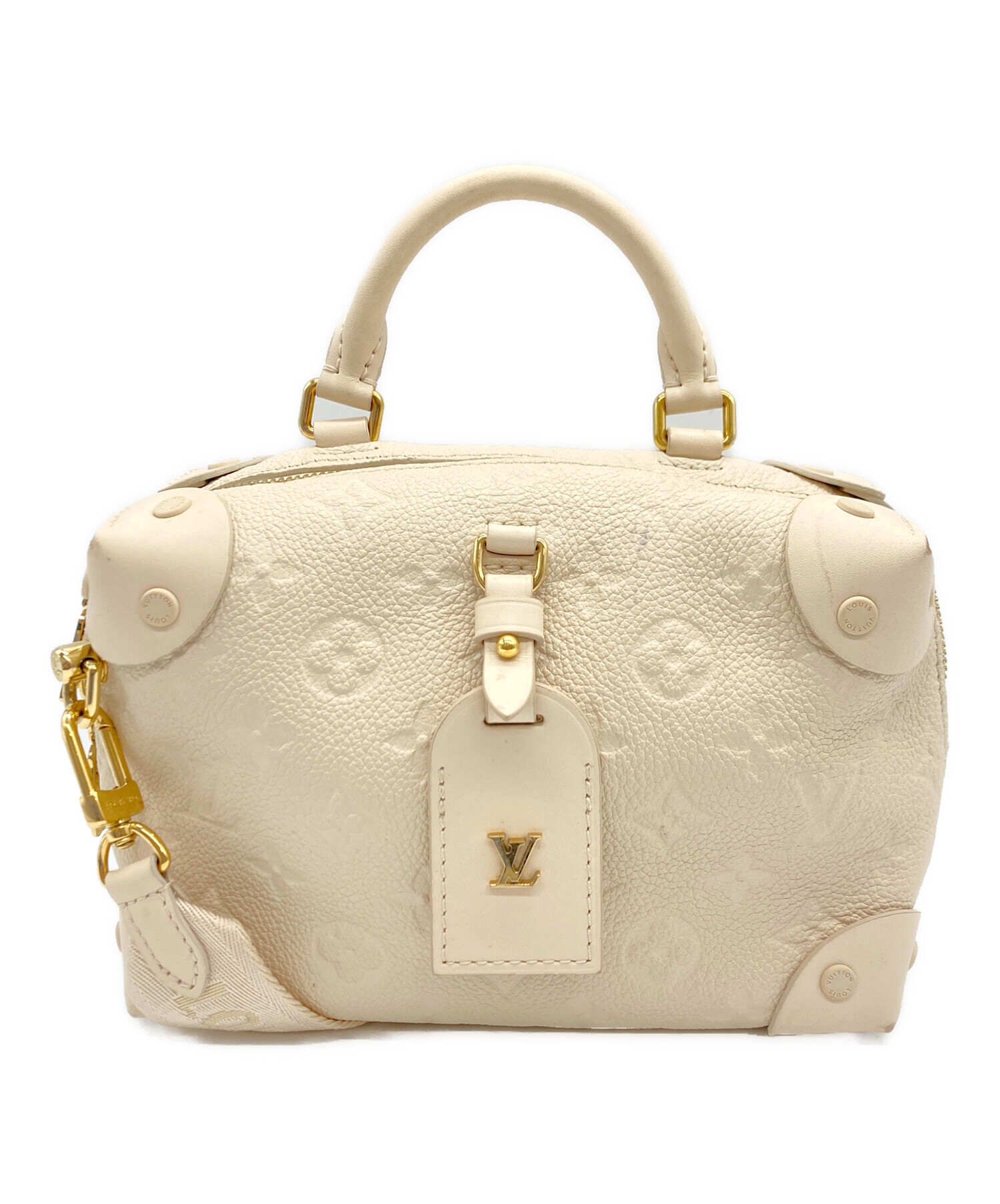 LOUIS VUITTON ルイヴィトン ショルダーバッグ  ベージュ 【古着】【中古】【送料無料】 中古・古着通販】LOUIS VUITTON (ルイ ヴィトン) ショルダーバッグ