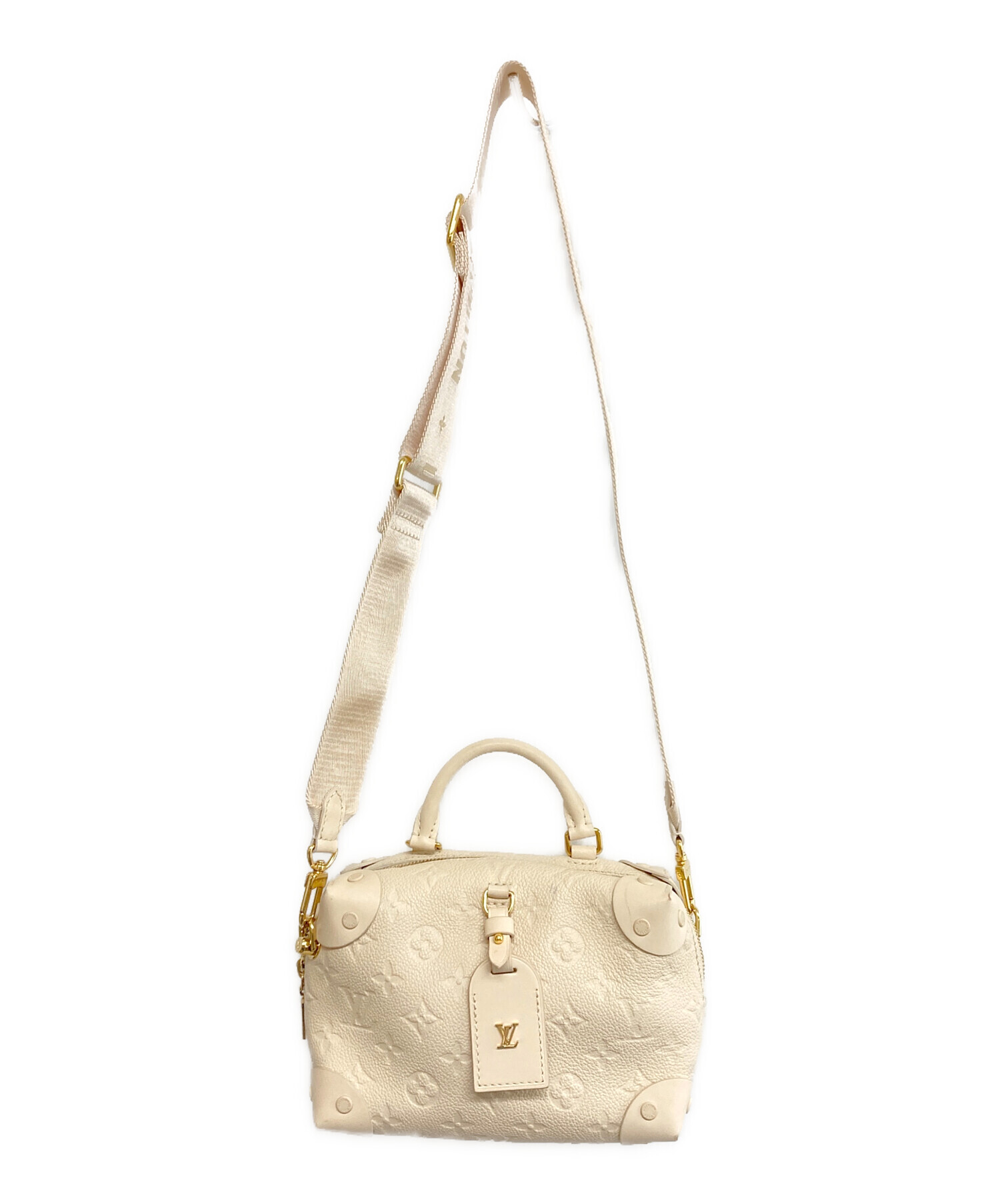 LOUIS VUITTON ルイヴィトン ショルダーバッグ  ベージュ 【古着】【中古】【送料無料】 中古・古着通販】LOUIS VUITTON (ルイ ヴィトン) ショルダーバッグ
