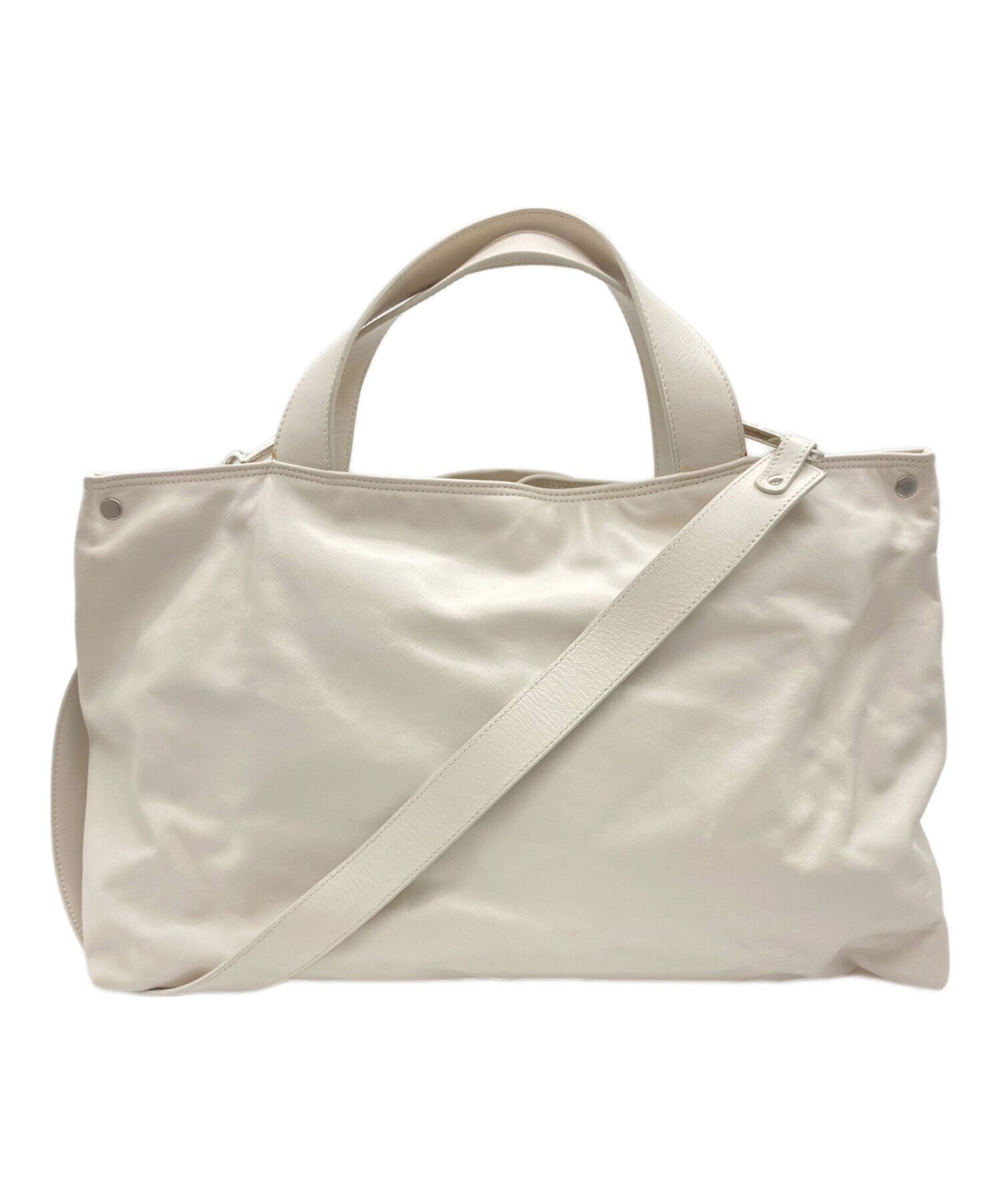 中古・古着通販】JIL SANDER NAVY (ジルサンダー ネイビー) レザー