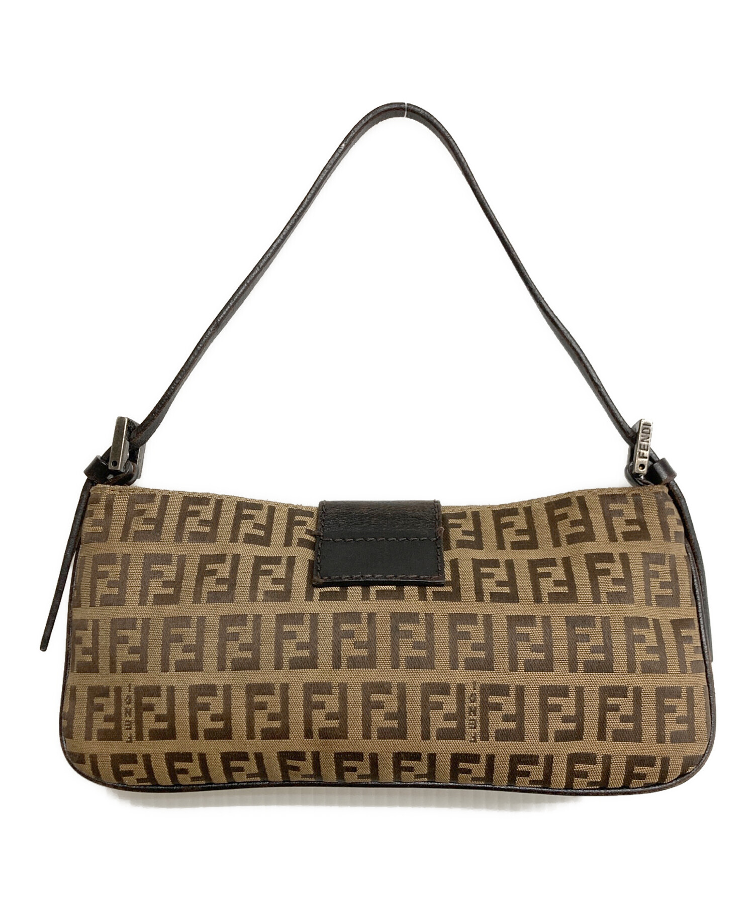 FENDI フェンディ ショルダーバッグ ズッカ柄 ブラウン ☆ト打FENDI 