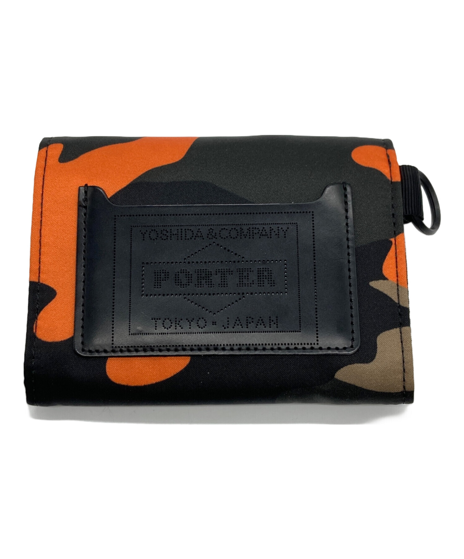 中古・古着通販】PORTER (ポーター) PS CAMO WALLET オレンジ