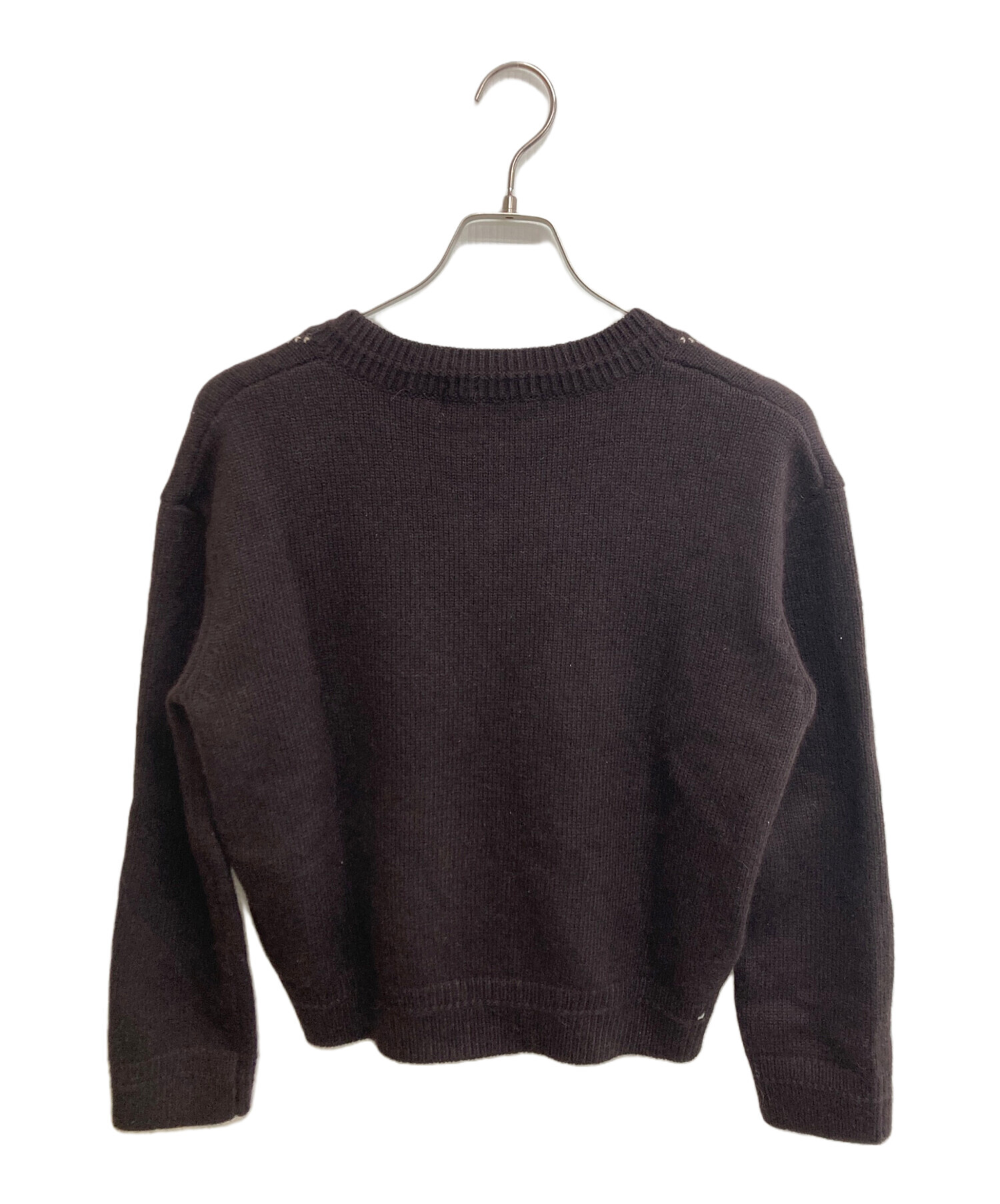 her lip to H Logo Argyle Knit Pullover 【公式通販】