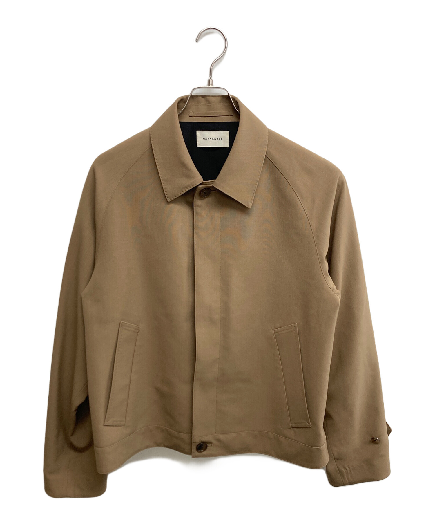 MARKAWARE ベージュジャケット 中古・古着通販】MARKAWARE (マーカウェア) 3/72アルゼンチンウール