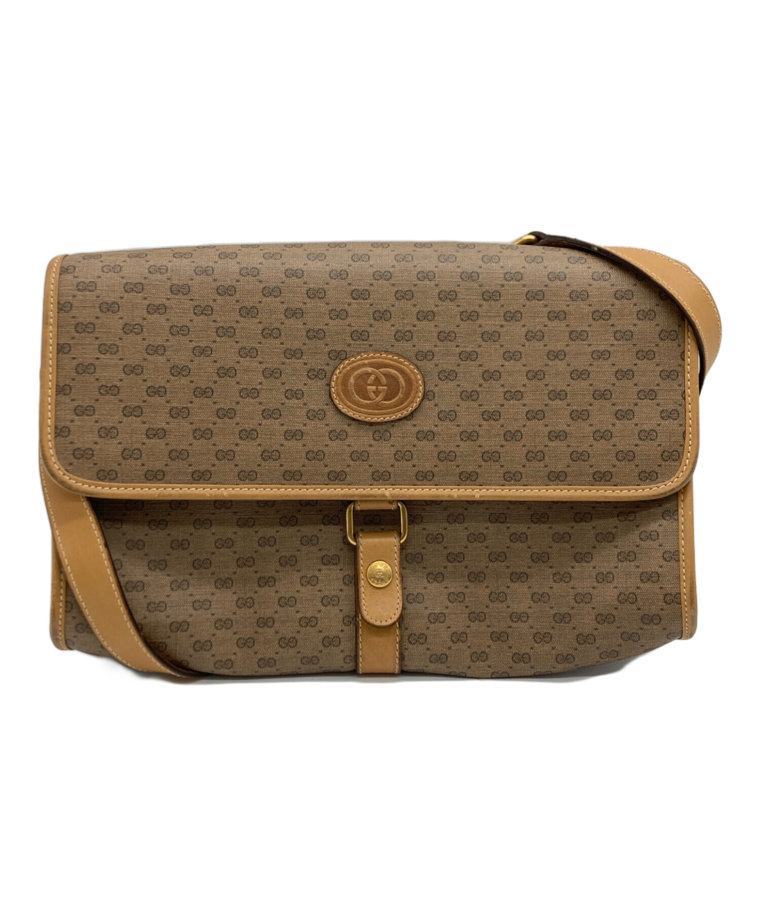 中古・古着通販】GUCCI (グッチ) ショルダーバッグ ブラウン｜ブランド