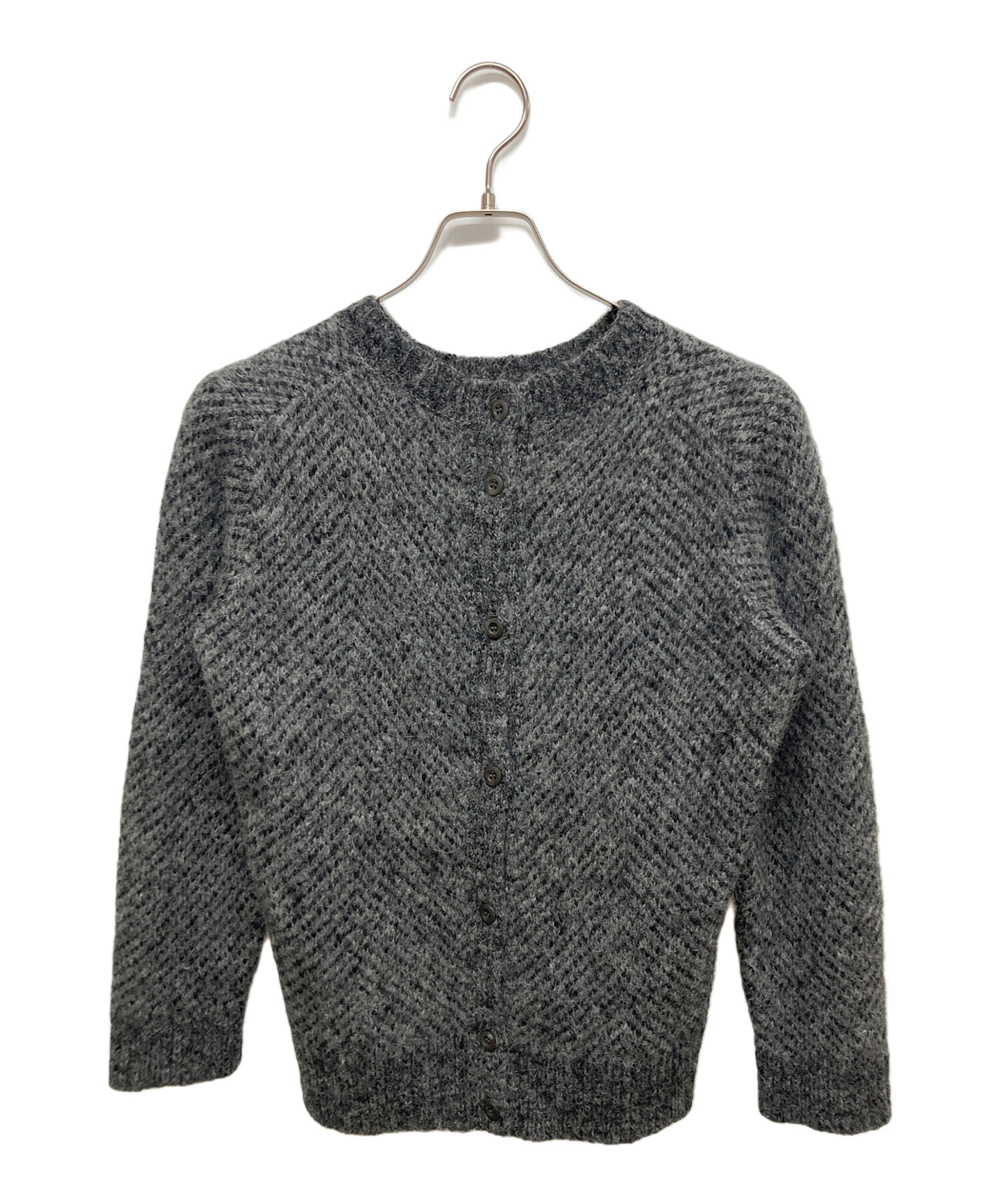 中古・古着通販】PRADA (プラダ) アルパカニット カーディガン グレー