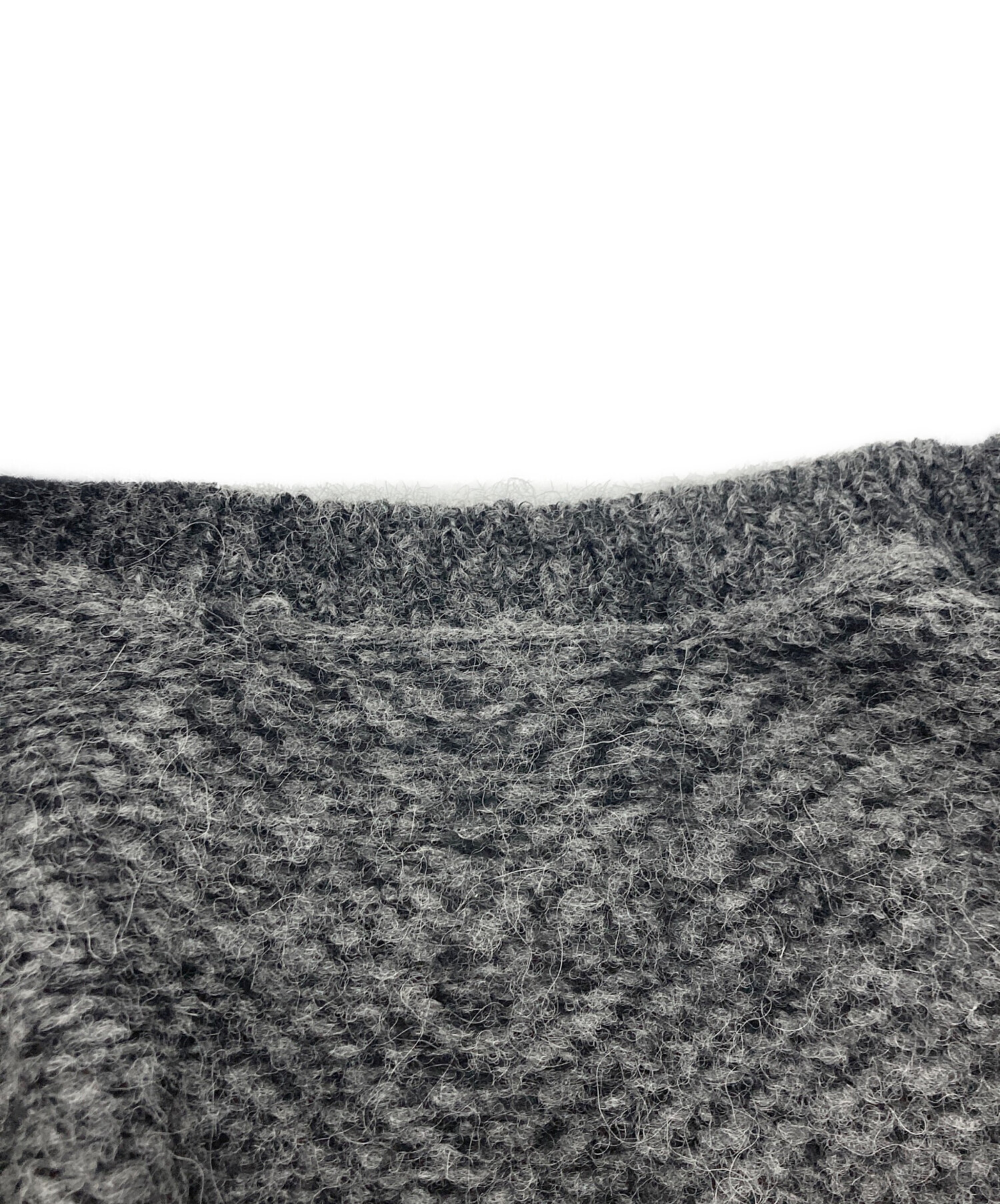 中古・古着通販】PRADA (プラダ) アルパカニット カーディガン グレー