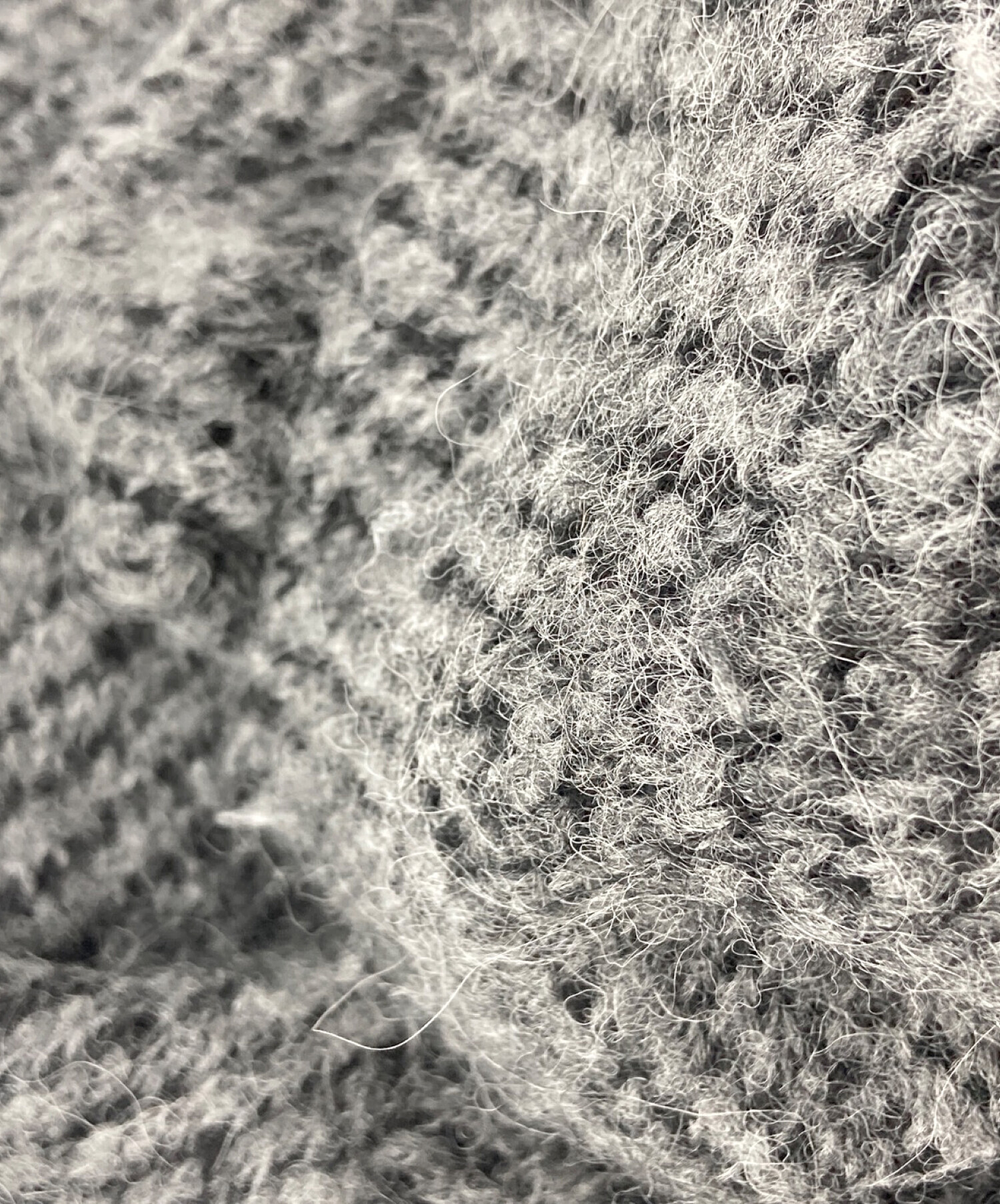 中古・古着通販】PRADA (プラダ) アルパカニット カーディガン グレー