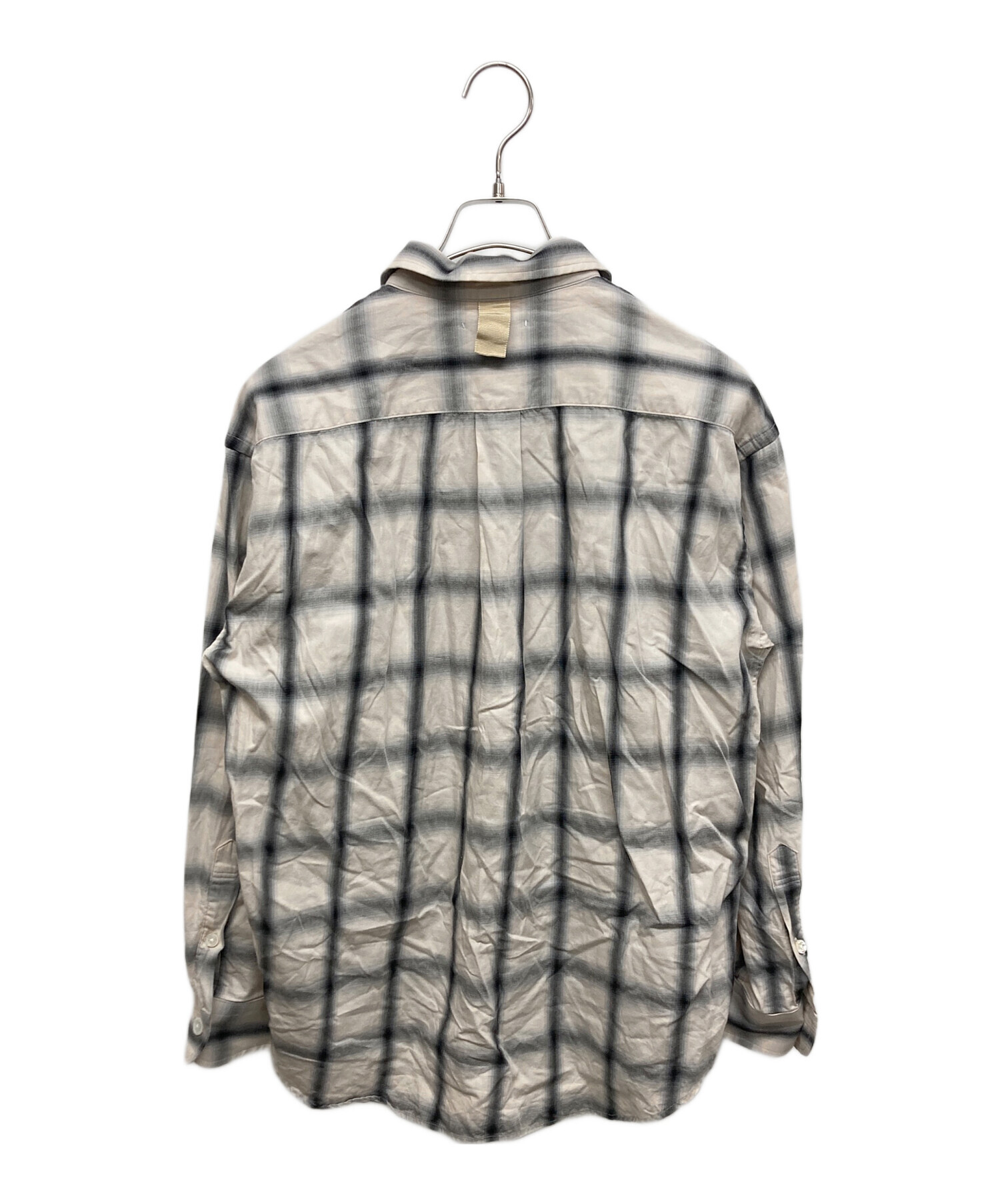 中古・古着通販】CANTATE (カンタータ) Ombre Open Collar Shirt