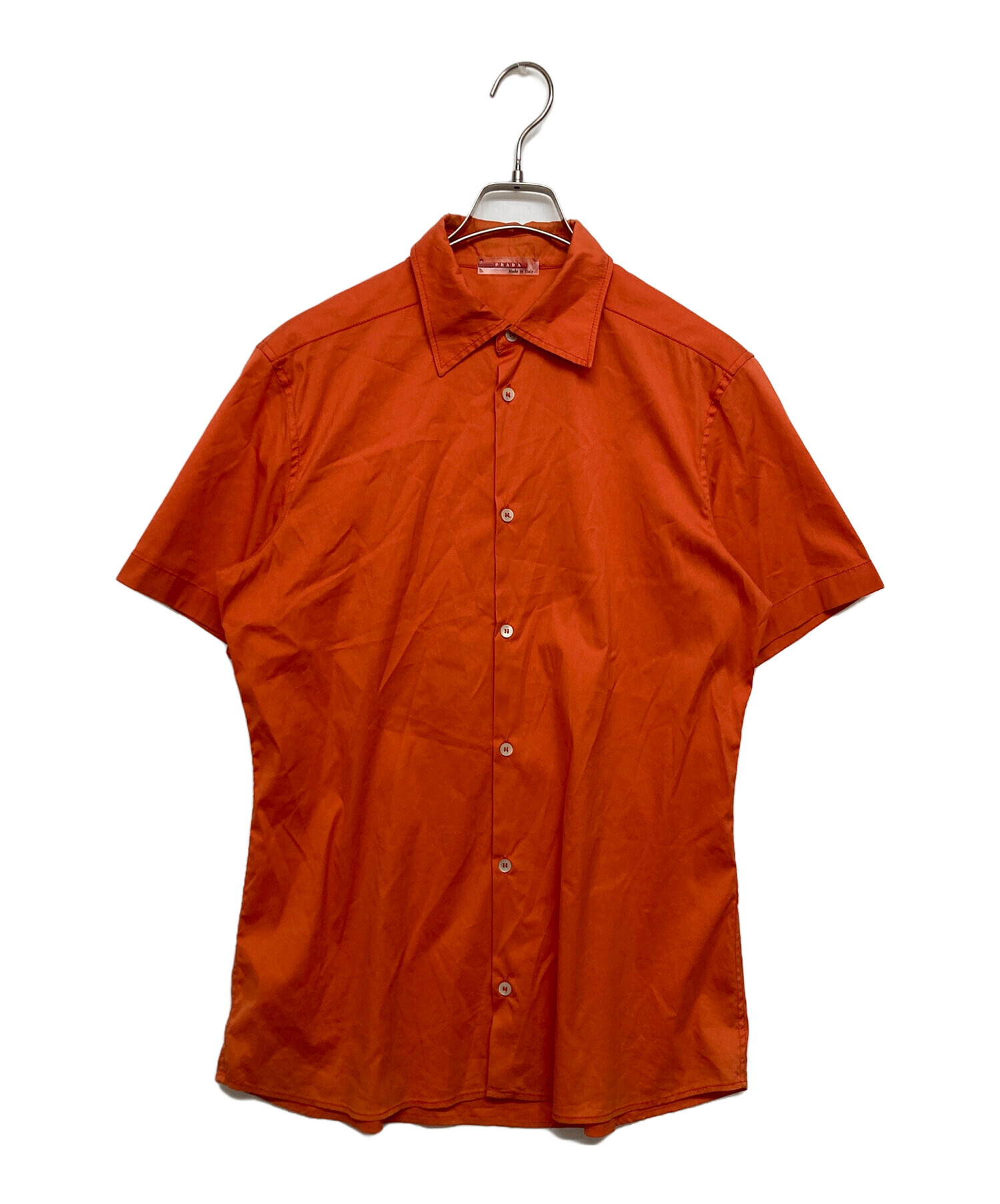 中古・古着通販】PRADA SPORTS (プラダスポーツ) 半袖シャツ オレンジ