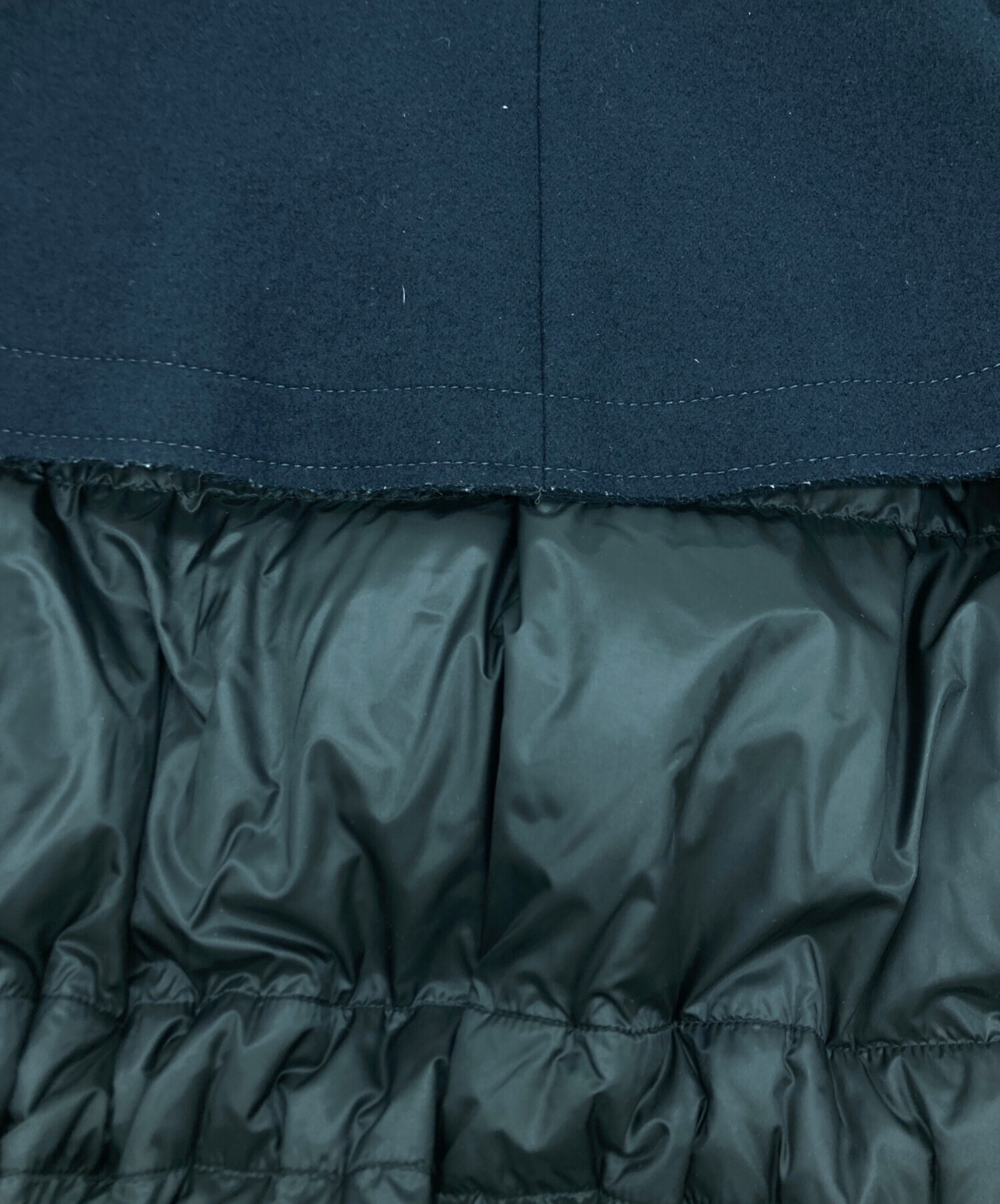 中古・古着通販】sacai (サカイ) Wool Melton x Puffer Jacket