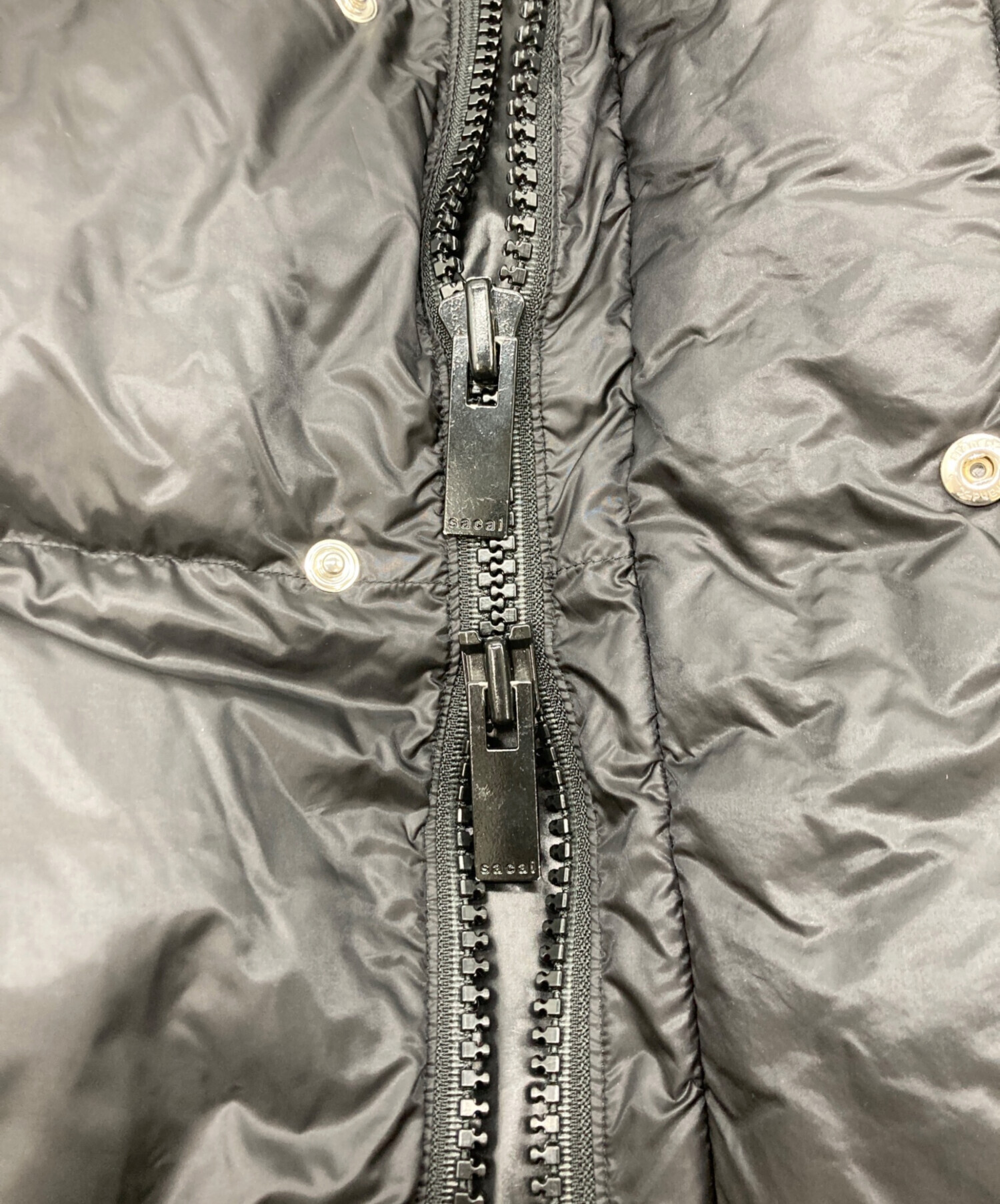 中古・古着通販】sacai (サカイ) Wool Melton x Puffer Jacket