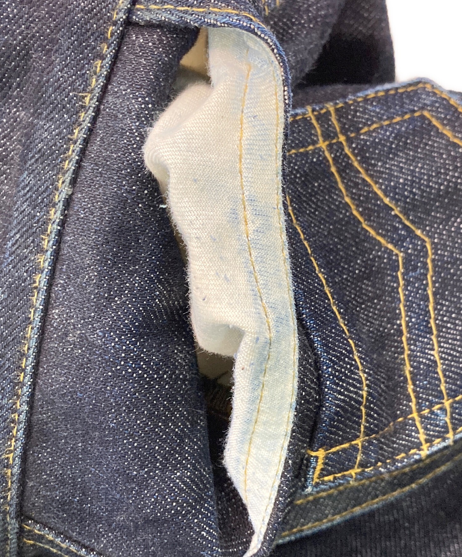中古・古着通販】NEMETH (ネメス) 立体裁断パンツ インディゴ サイズ
