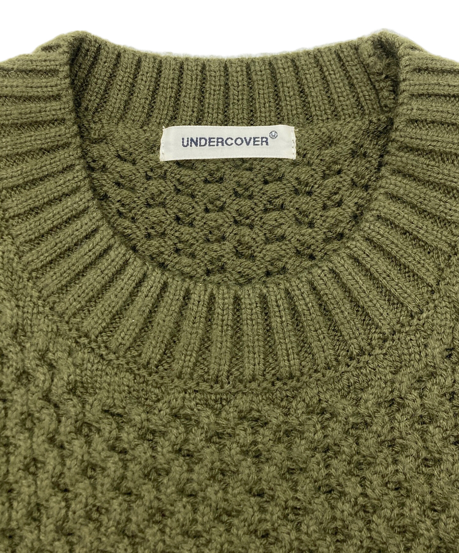 中古・古着通販】UNDERCOVER (アンダーカバー) ウールナイロンニット