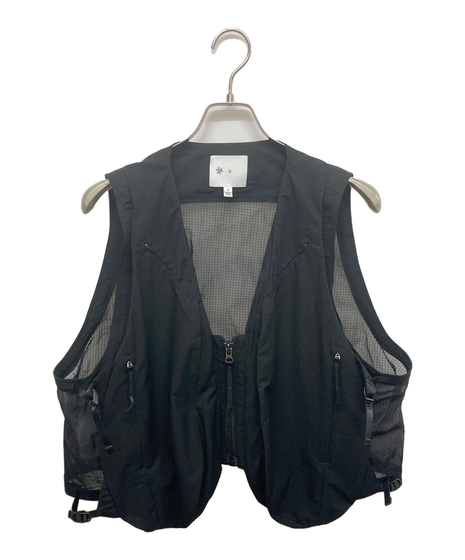 中古・古着通販】GOLDWIN (ゴールドウイン) Front Pack Vest ブラック