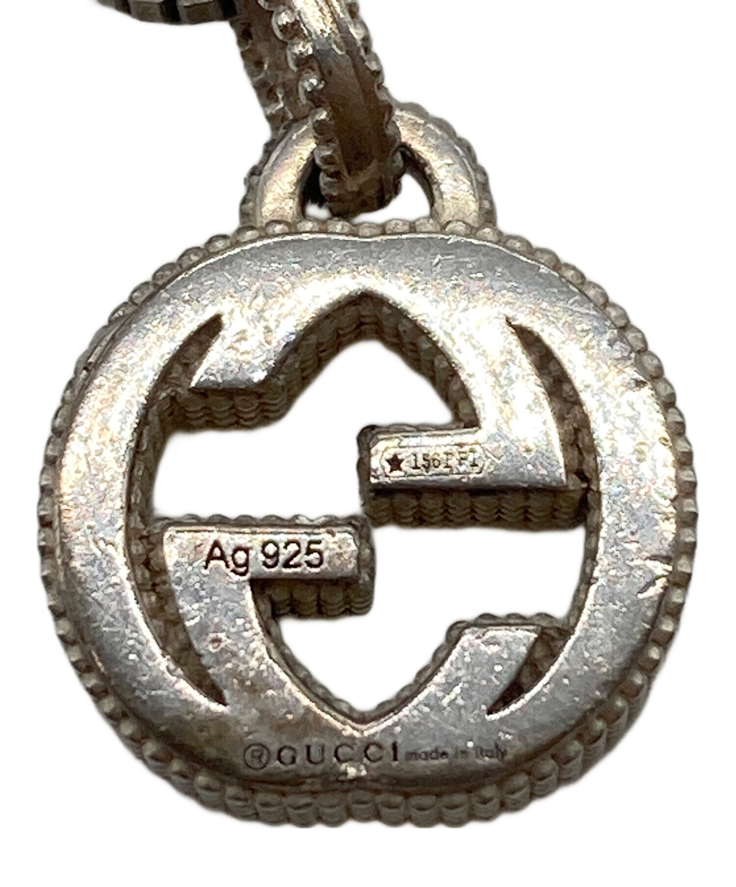 中古・古着通販】GUCCI (グッチ) インターロッキング G ネックレス