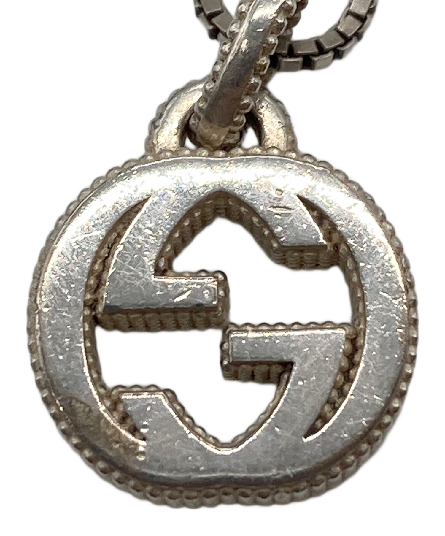 中古・古着通販】GUCCI (グッチ) インターロッキング G ネックレス