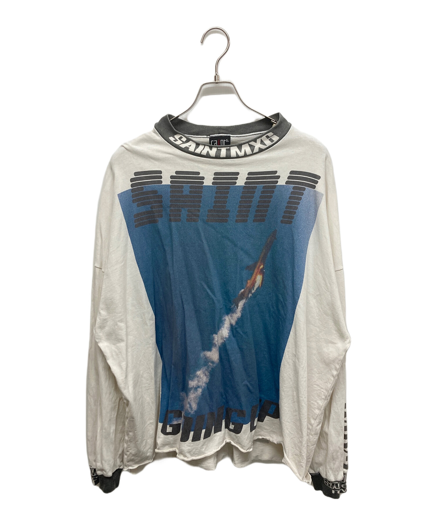 中古・古着通販】SAINT MICHAEL (セントマイケル) LS tee/GOING ブルー