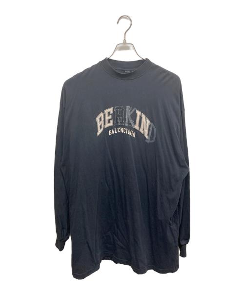 中古・古着通販】BALENCIAGA (バレンシアガ) BE KIND ロングスリーブ T