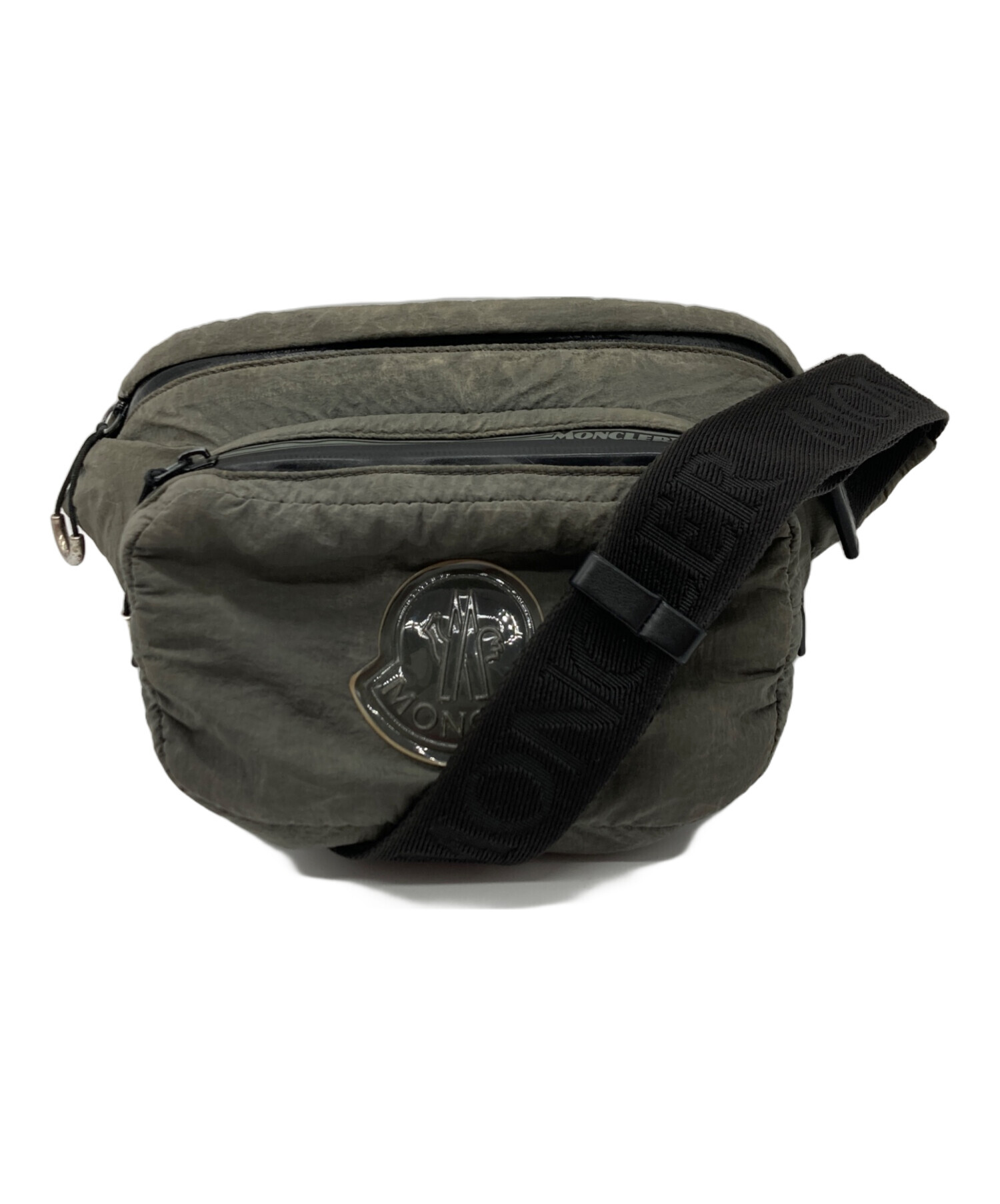 中古・古着通販】MONCLER (モンクレール) DURANCE BELT BAG カーキ