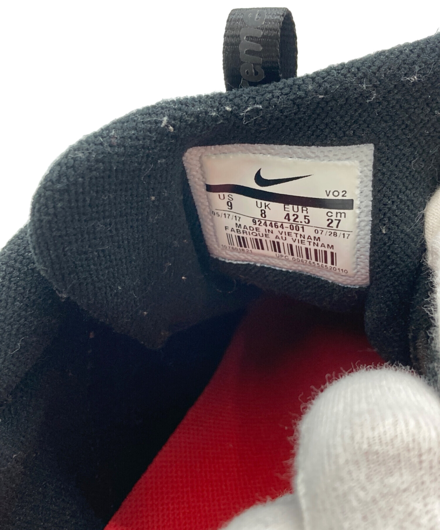 中古・古着通販】NIKE (ナイキ) SUPREME (シュプリーム) AIR HUMARA 17 