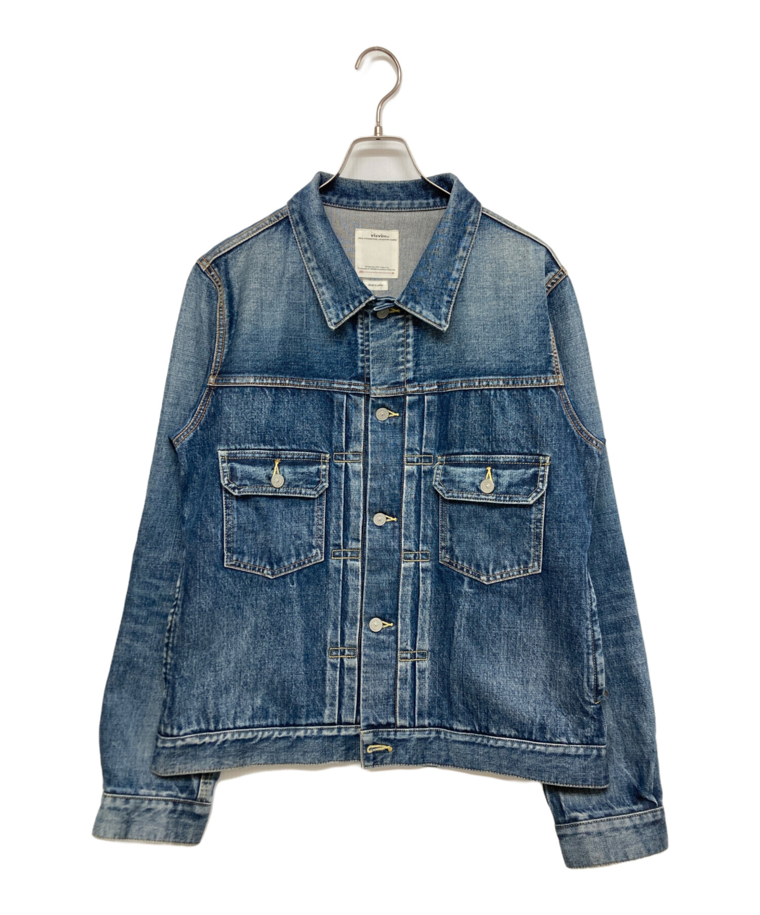 中古・古着通販】VISVIM (ビズビム) SS 101 JKT DMGD-1001 インディゴ