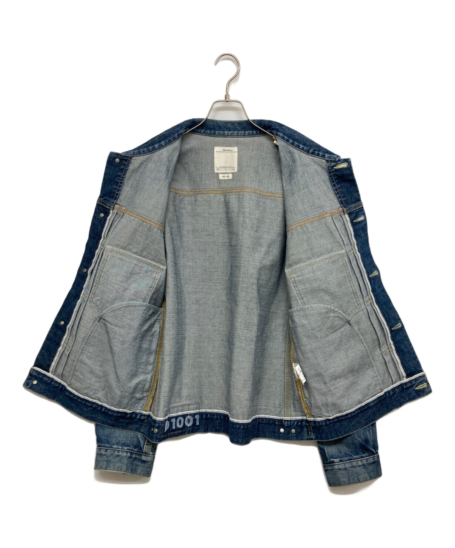 中古・古着通販】VISVIM (ビズビム) SS 101 JKT DMGD-1001 インディゴ