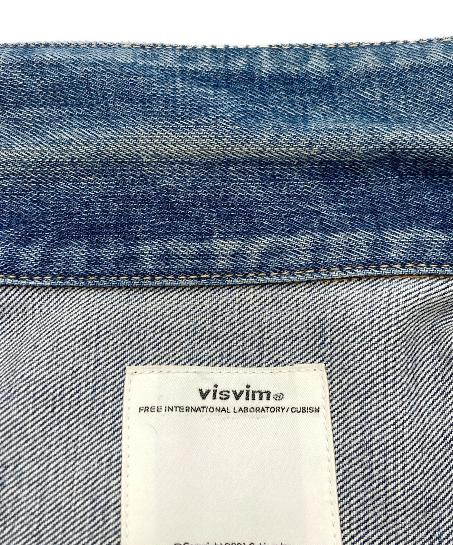 中古・古着通販】VISVIM (ビズビム) SS 101 JKT DMGD-1001 インディゴ 