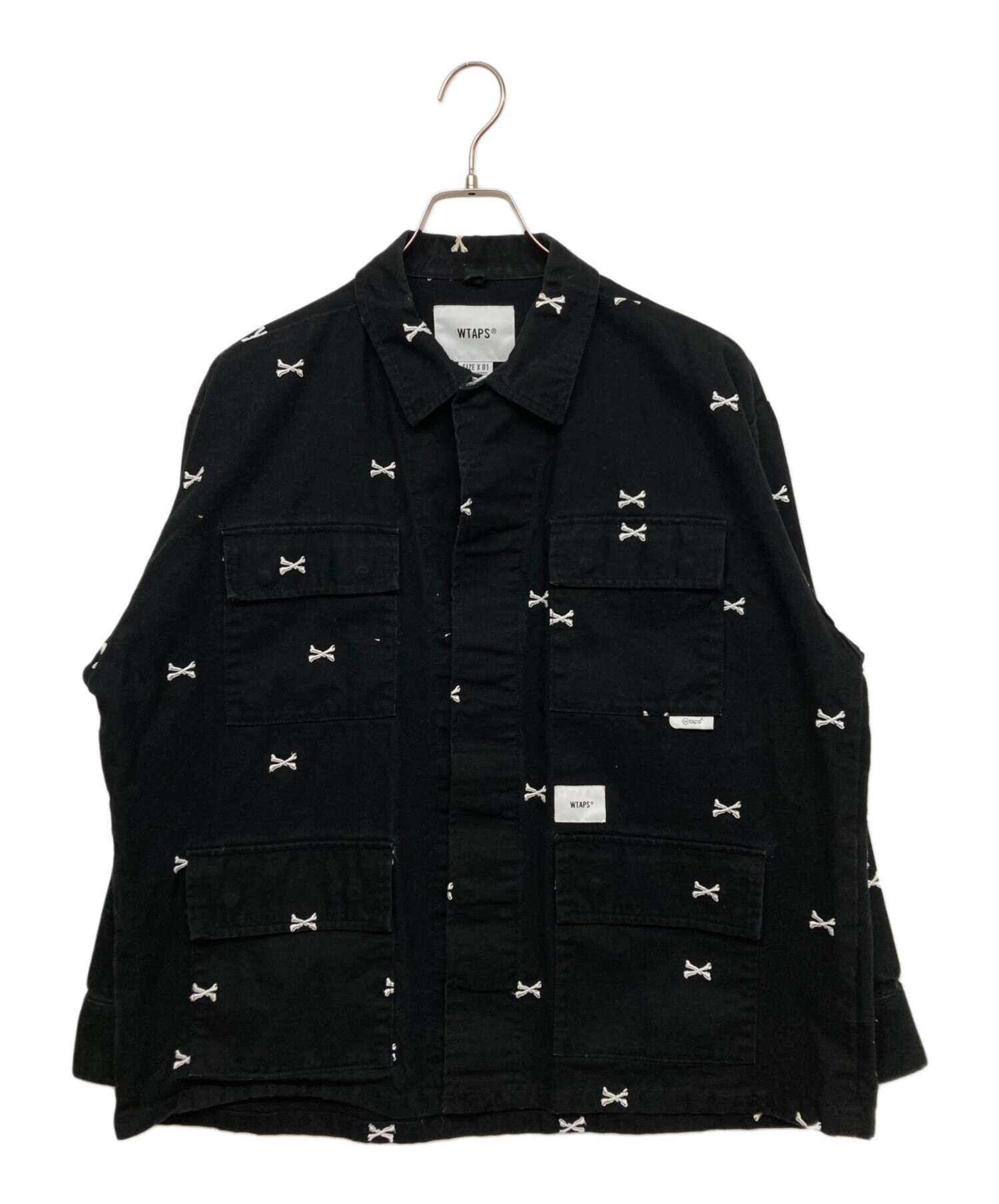 中古・古着通販】WTAPS (ダブルタップス) JUNGLE 01/LS/COTTON.OXFORD