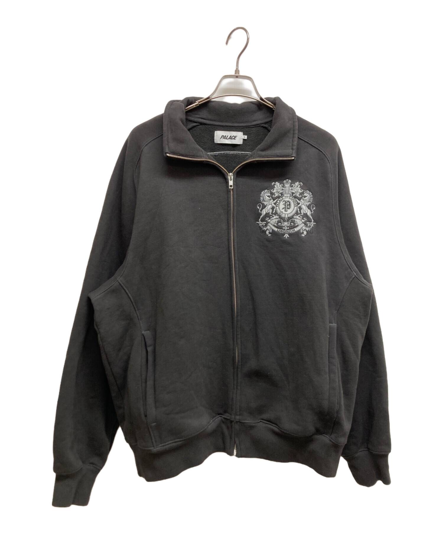中古・古着通販】PALACE (パレス) CREST SWEAT ブラック サイズ:XL