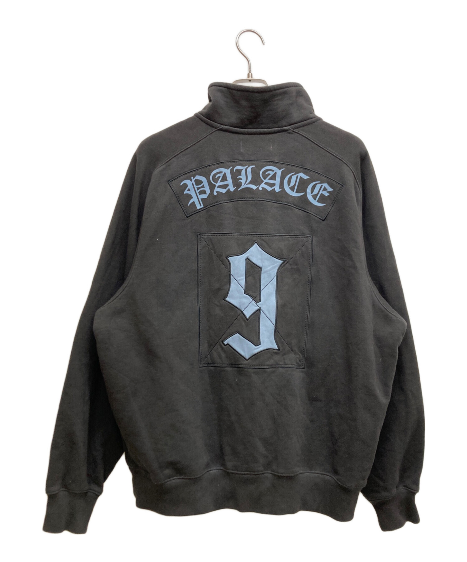 トップス PALACE CREST SWEAT 中古・古着通販】PALACE (パレス) CREST SWEAT ブラック サイズ:XL
