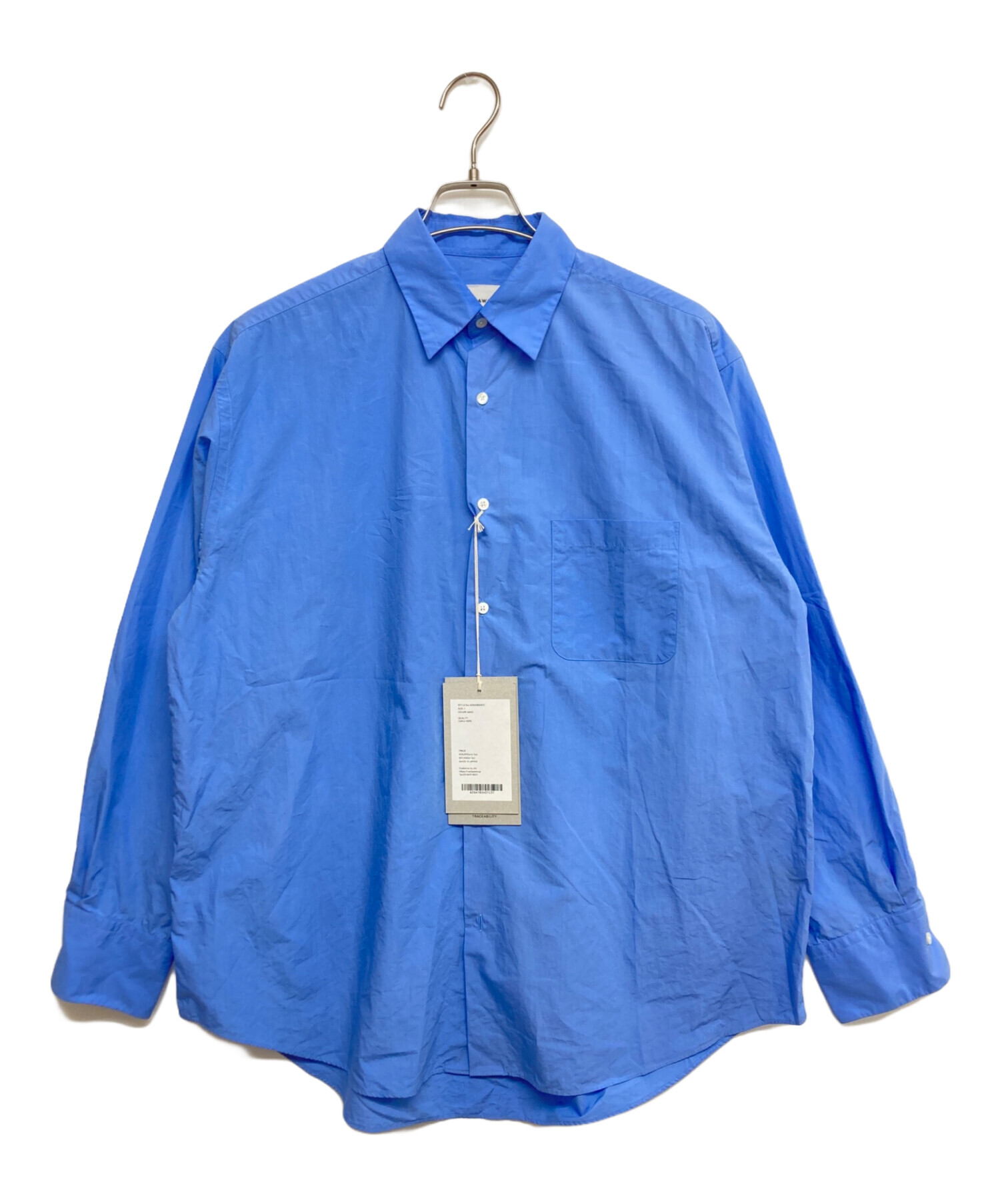 中古・古着通販】MARKAWARE (マーカウェア) COMFORT FIT SHIRT ブルー
