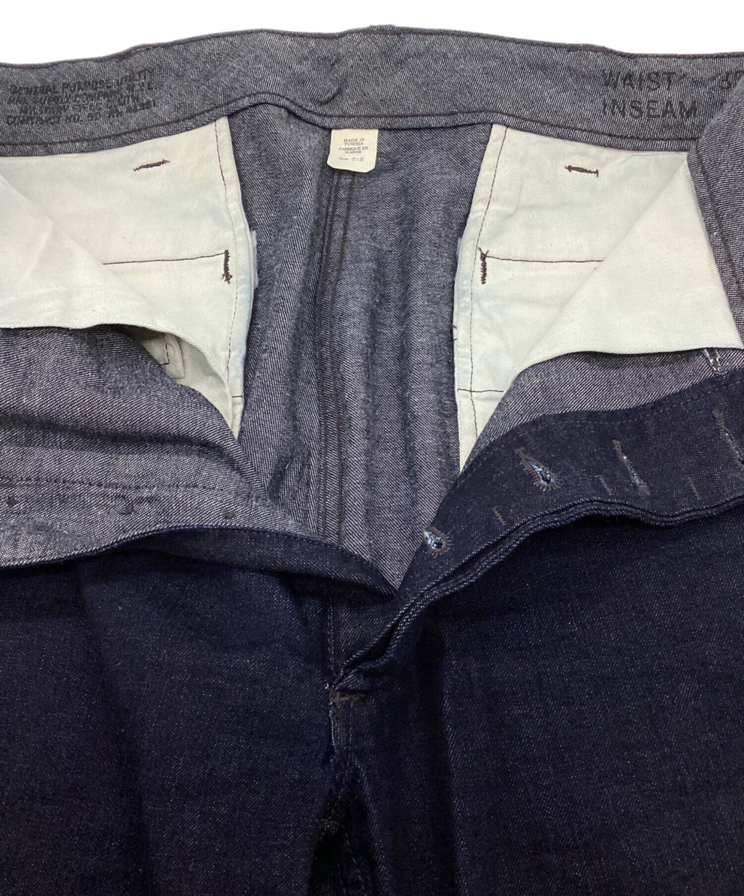 中古・古着通販】RRL (ダブルアールエル) メタルボタンフライ11oz