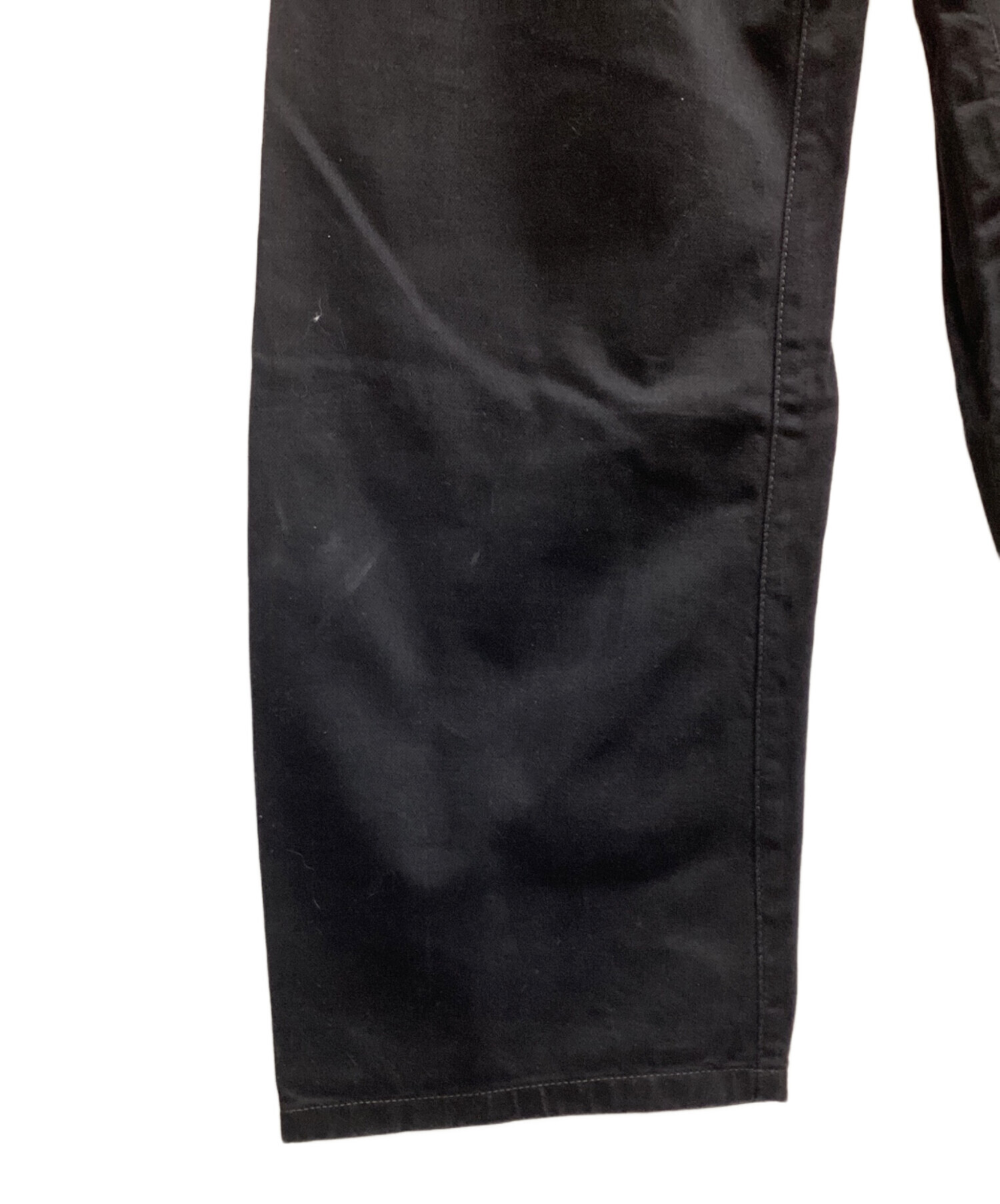 中古・古着通販】LEMAIRE (ルメール) TWISTED BELTED PANTS ブラック