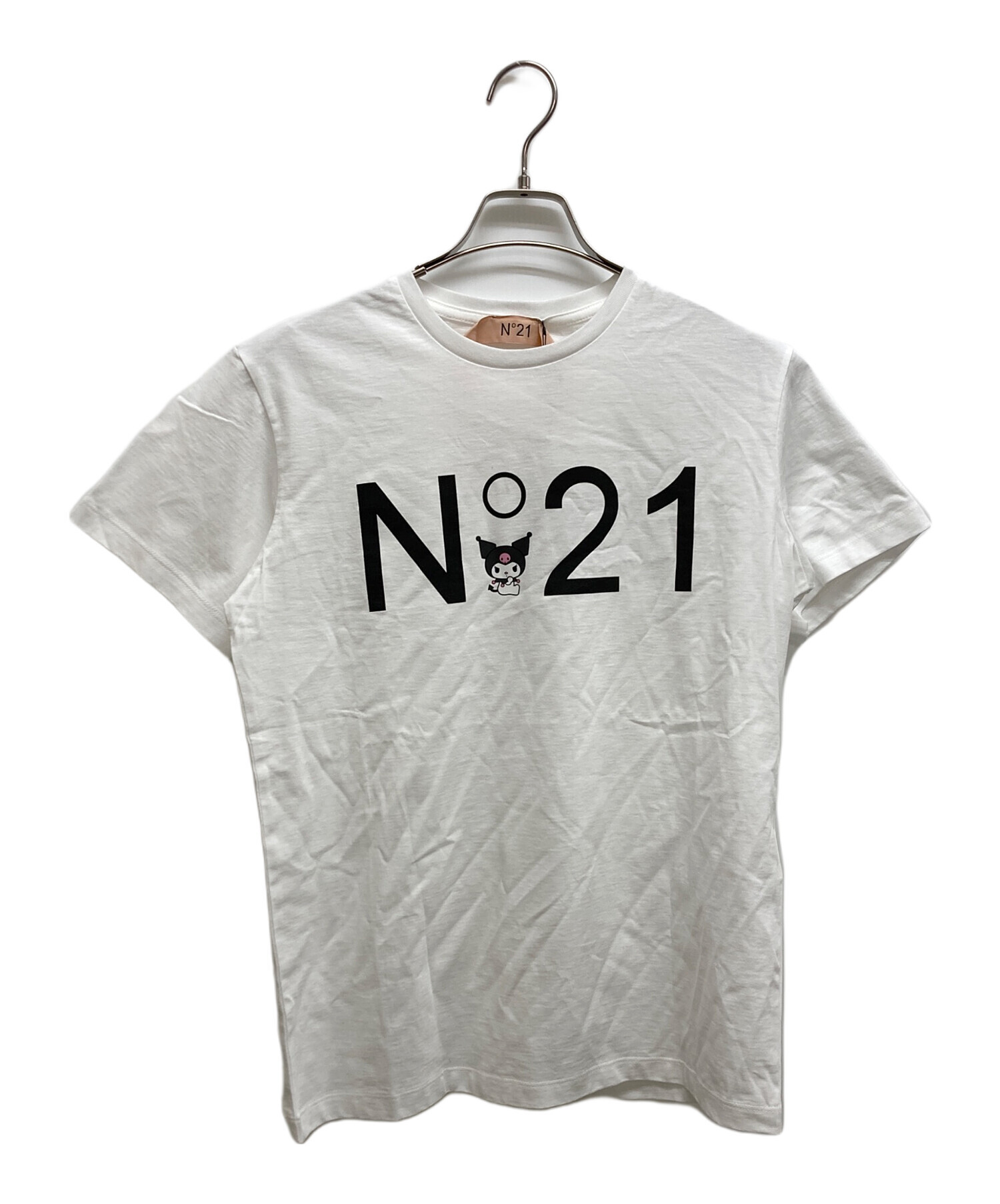 大人気★N°21 ヌメロ Tシャツ 12Y レディース S M ホワイト 新品 中古・古着通販】N°21 (ヌメロヴェントゥーノ) KUROMI (クロミ) コラボ