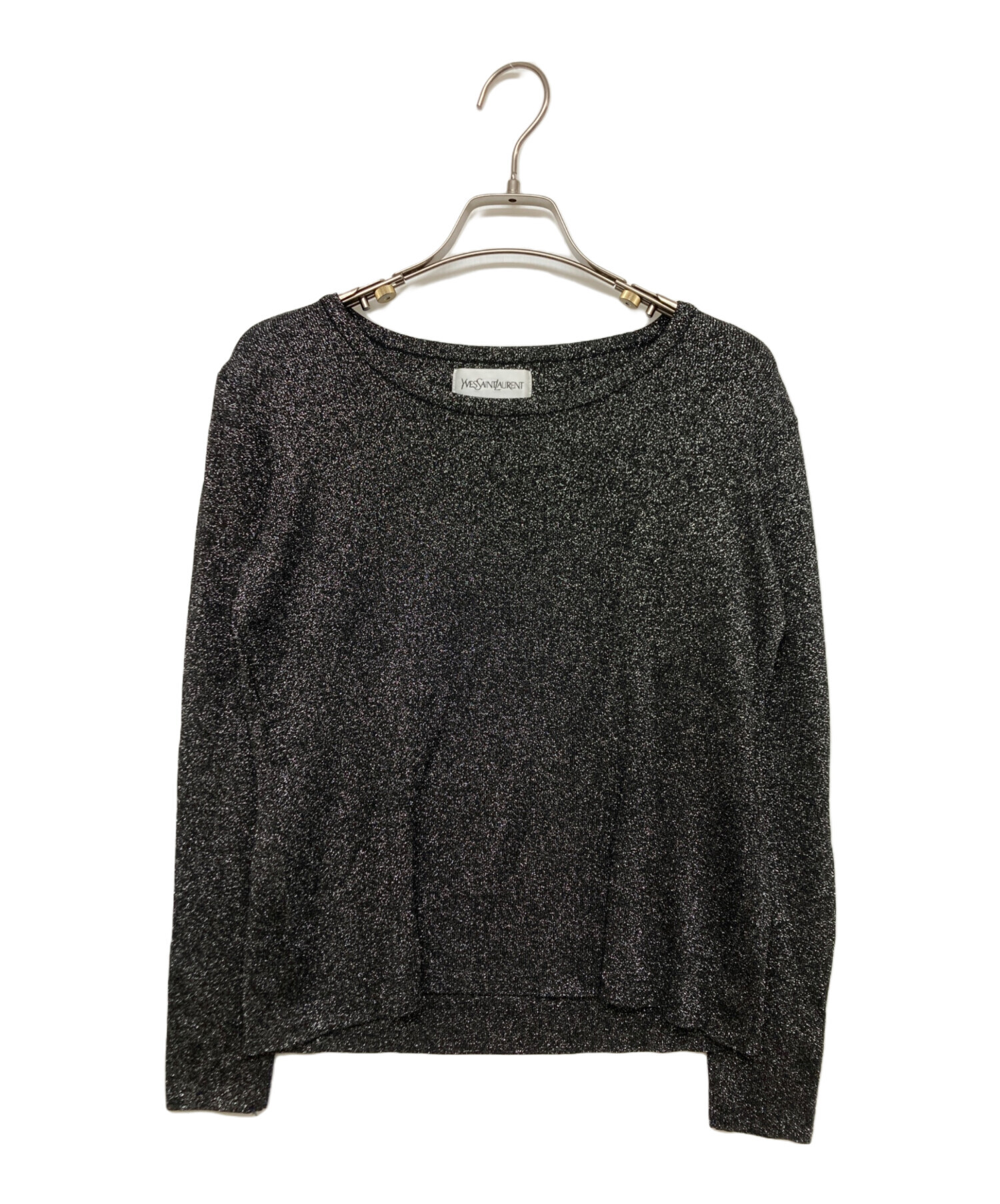 中古・古着通販】Yves Saint Laurent (イヴサンローラン) ラメニット