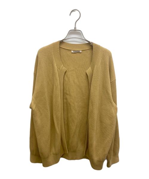 AURALEE ハードツイストメリノジャガードニット オーラリー ベージュ 長袖 AURALEE - 【美品】 AURALEE / オーラリー | 2019AW | HARD TWIST