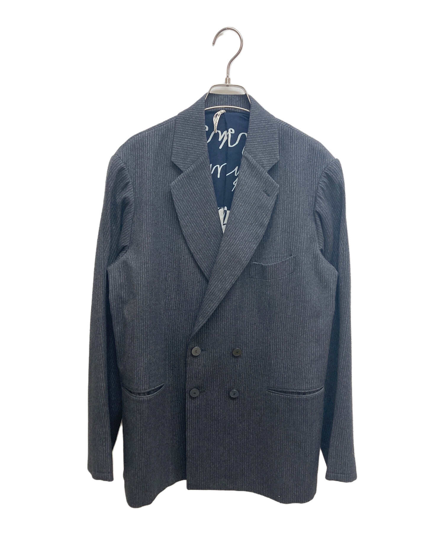 エムズブラック ダブルジャケット 24aw ブラック 38 24AW – m's braque