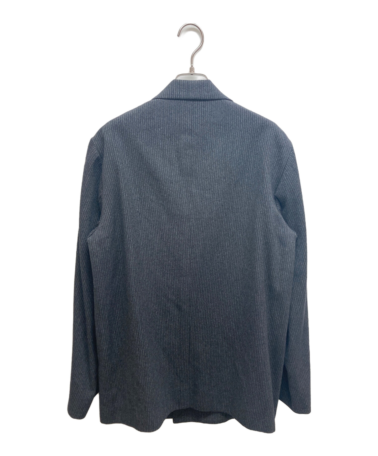 中古・古着通販】m's braque (エムズブラック) ストライプ ダブル
