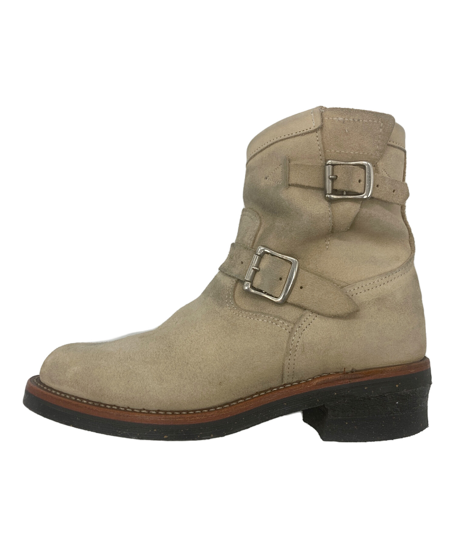 9.5E 良品 黒タグ】Chippewa チペワ 1901M13 ショートエンジニア 7 