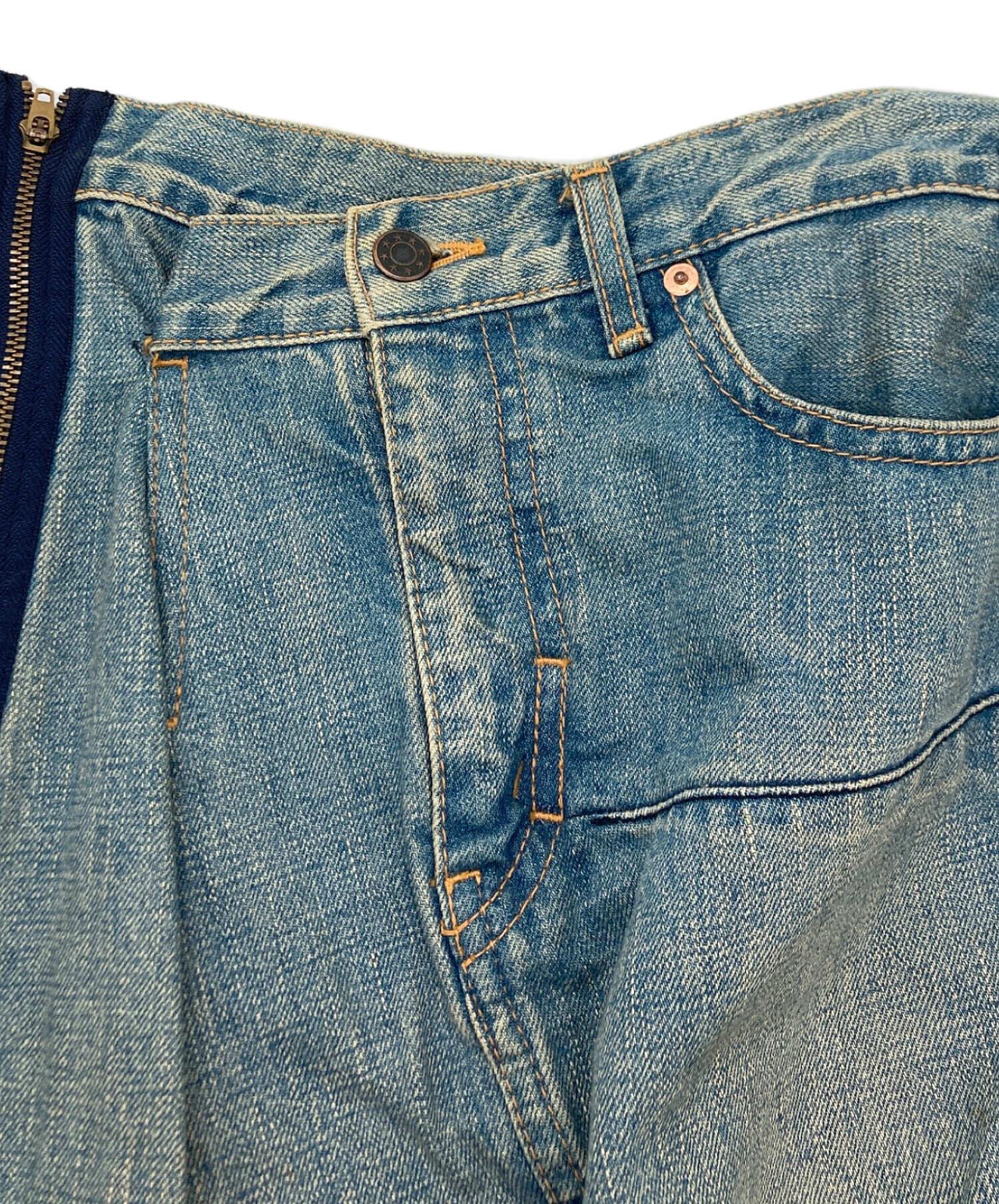 JUNYA WATANABE ジュンヤ チュール スカート 再構築デニム 中古・古着通販】JUNYA WATANABE COMME des GARCONS (ジュンヤワタナベ