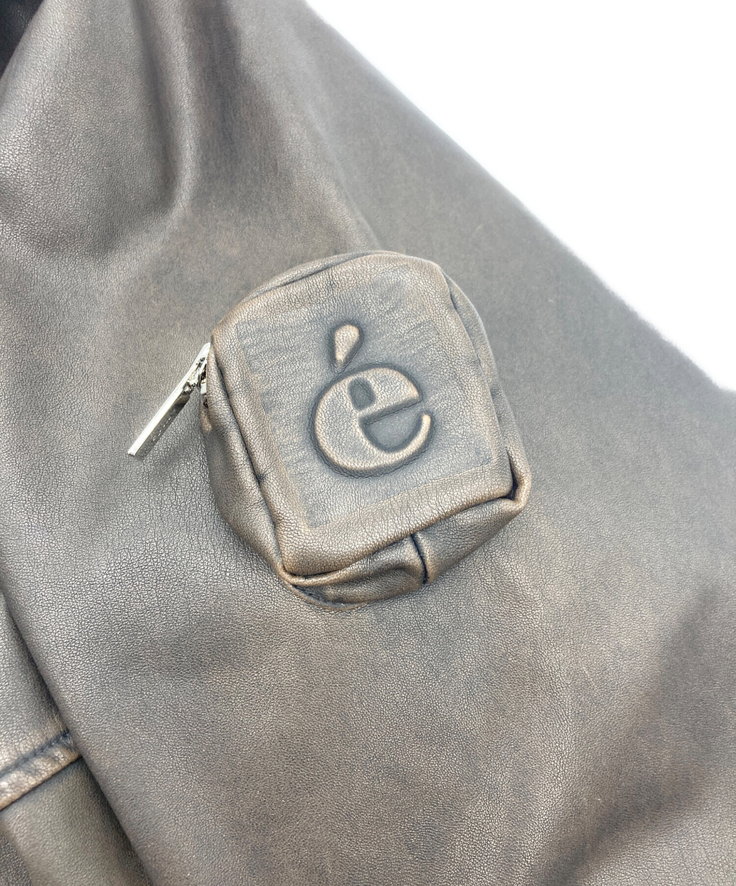 中古・古着通販】epine (エピヌ) leather jacket ブラウン サイズ:表記